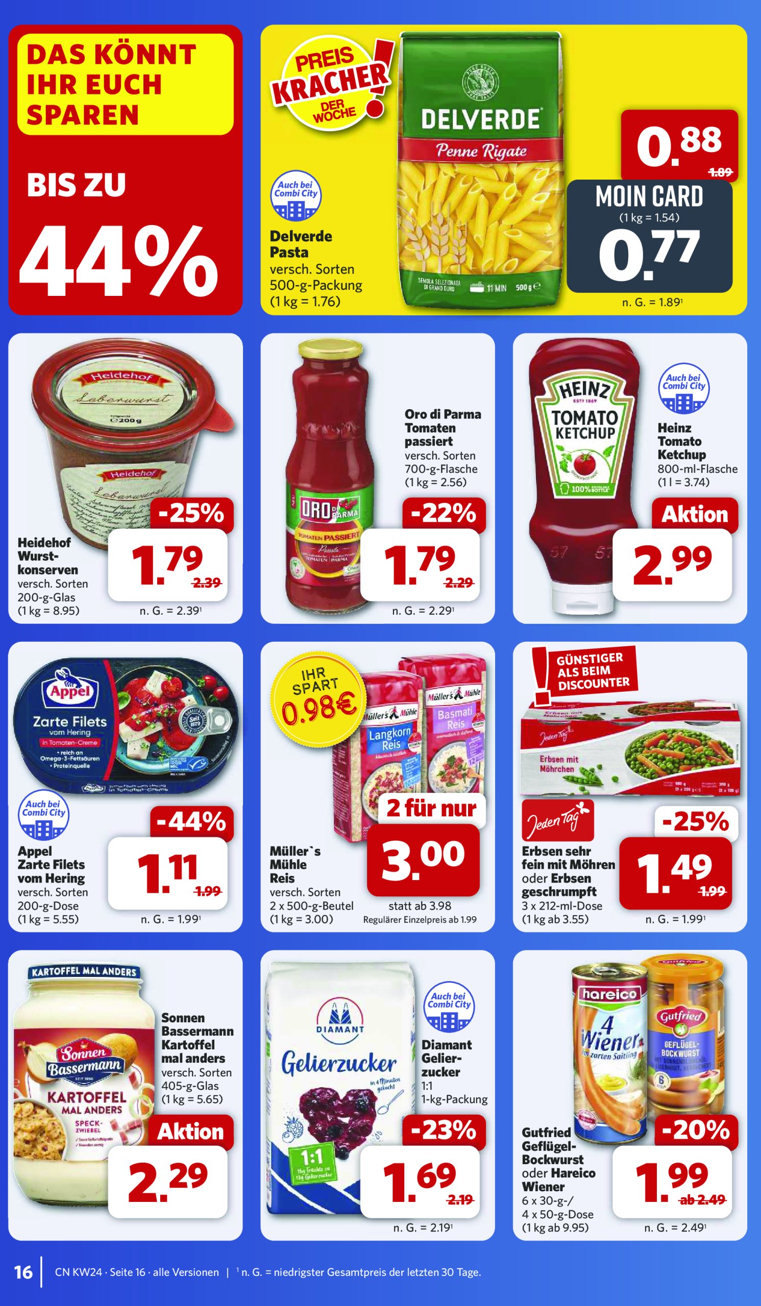 combi - Combi-Prospekt gültig vom 10.06. bis 14.06. - page: 22
