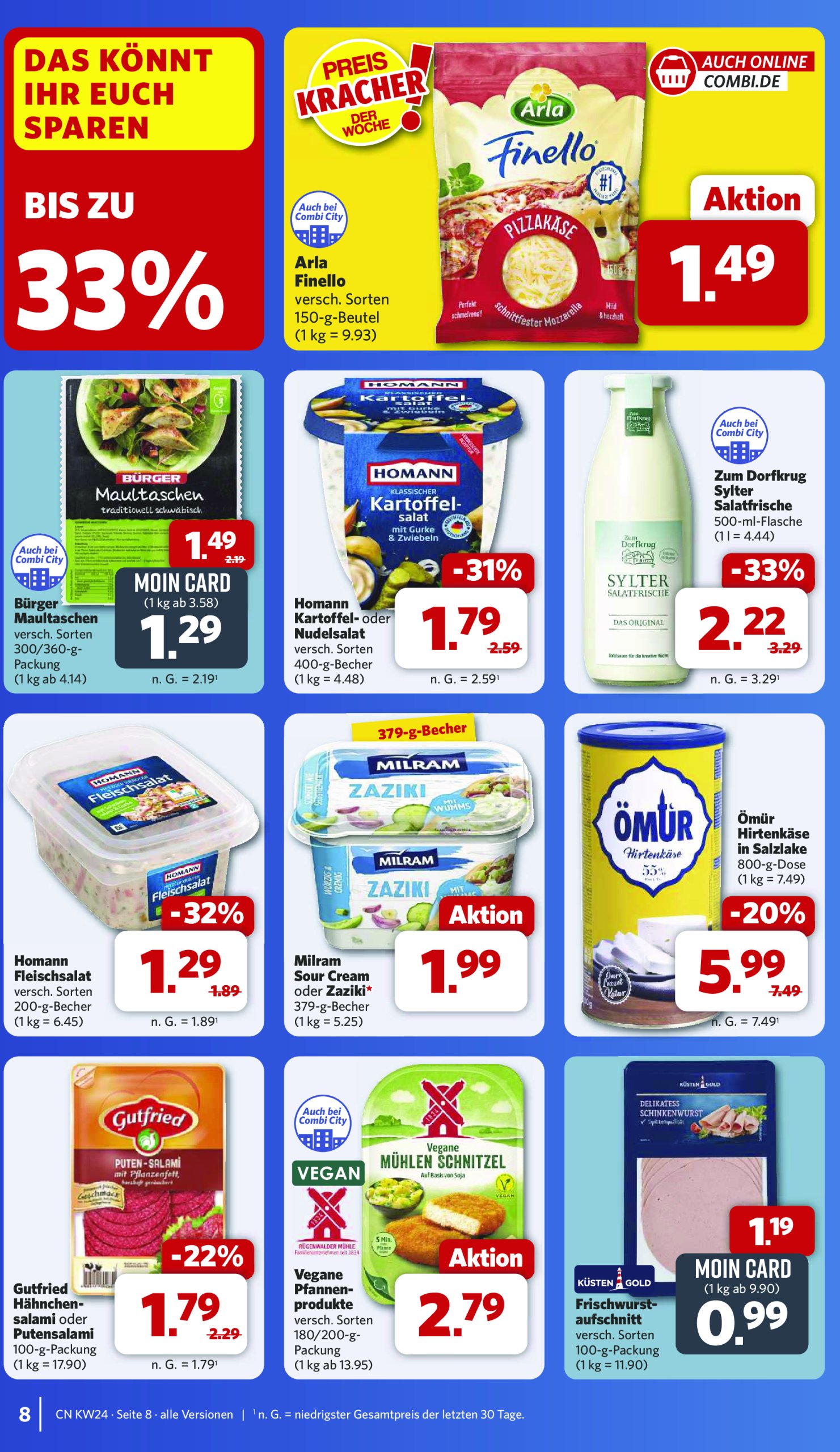 combi - Combi-Prospekt gültig vom 10.06. bis 14.06. - page: 9