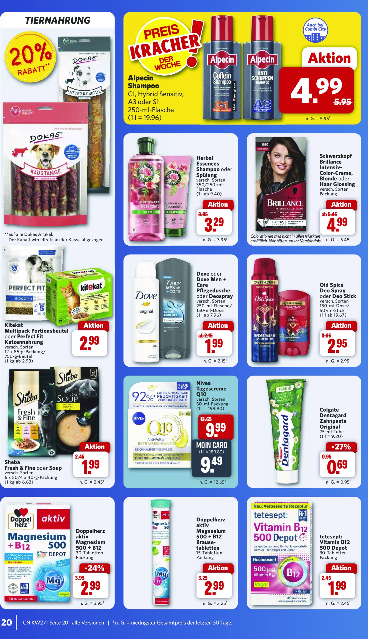 combi - Combi Markt - Angebote-Prospekt gültig vom 30.06. bis 05.07. - page: 30