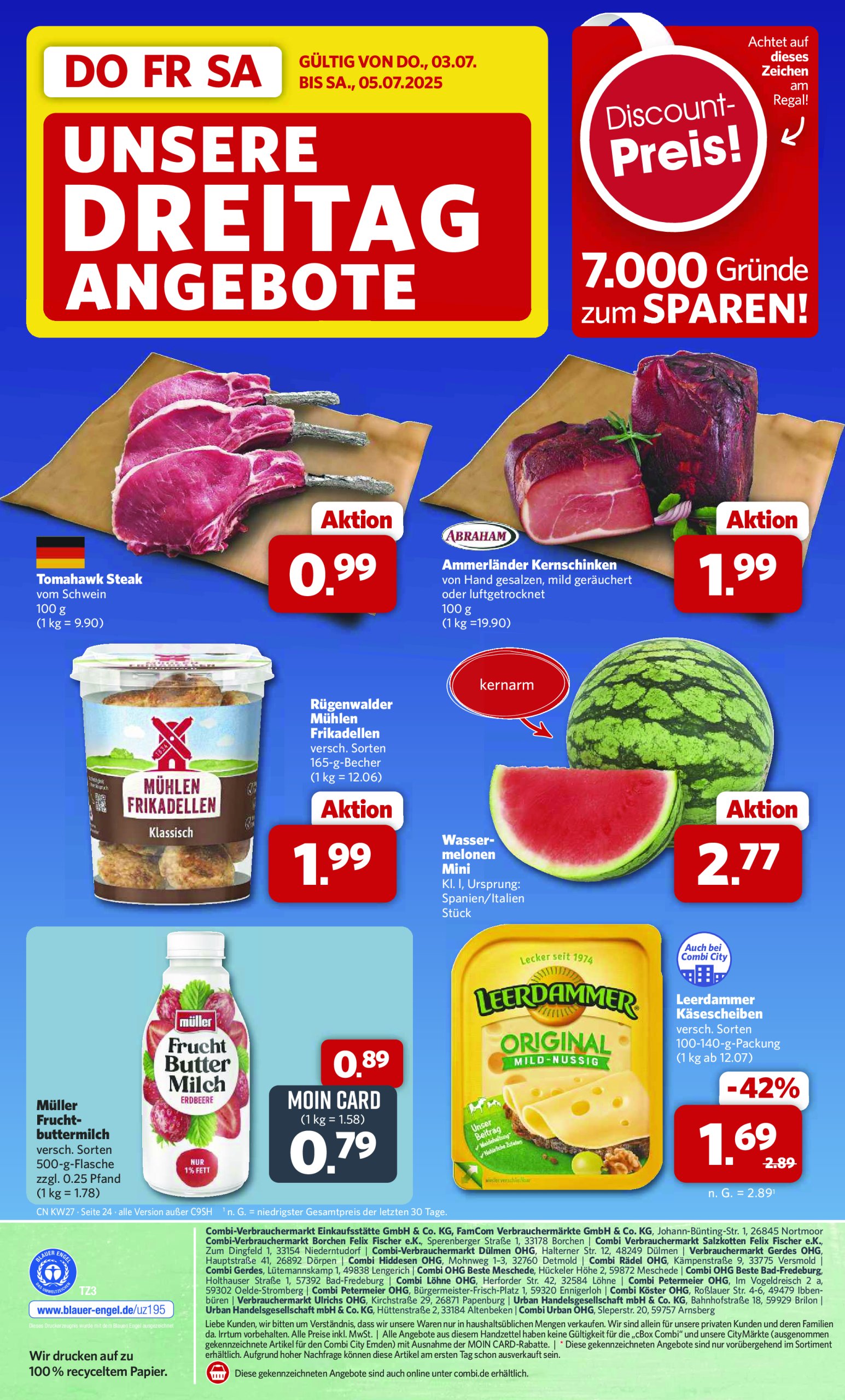 combi - Combi Markt - Angebote-Prospekt gültig vom 30.06. bis 05.07. - page: 36