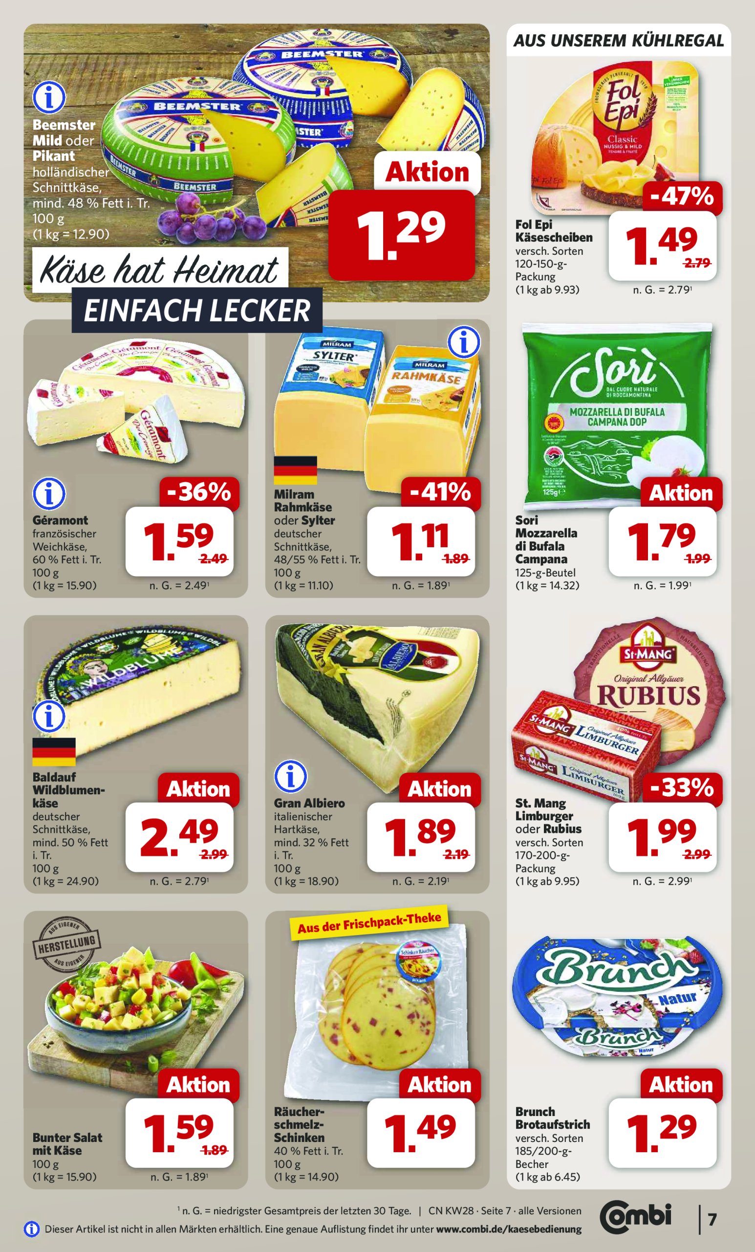 combi - Combi-Prospekt gültig vom 07.07. bis 12.07. - page: 8