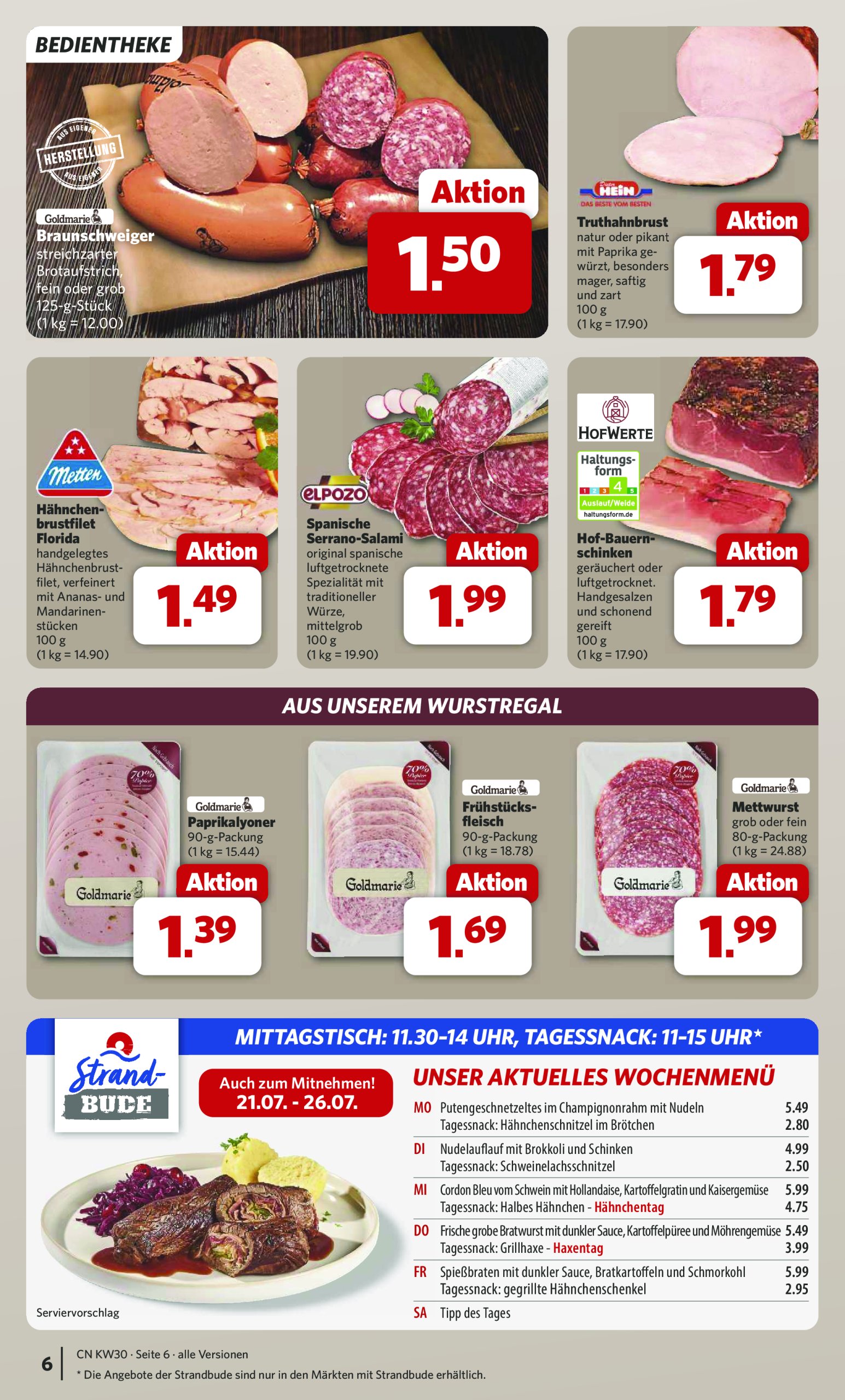 combi - Combi-Prospekt gültig vom 21.07. bis 26.07. - page: 7