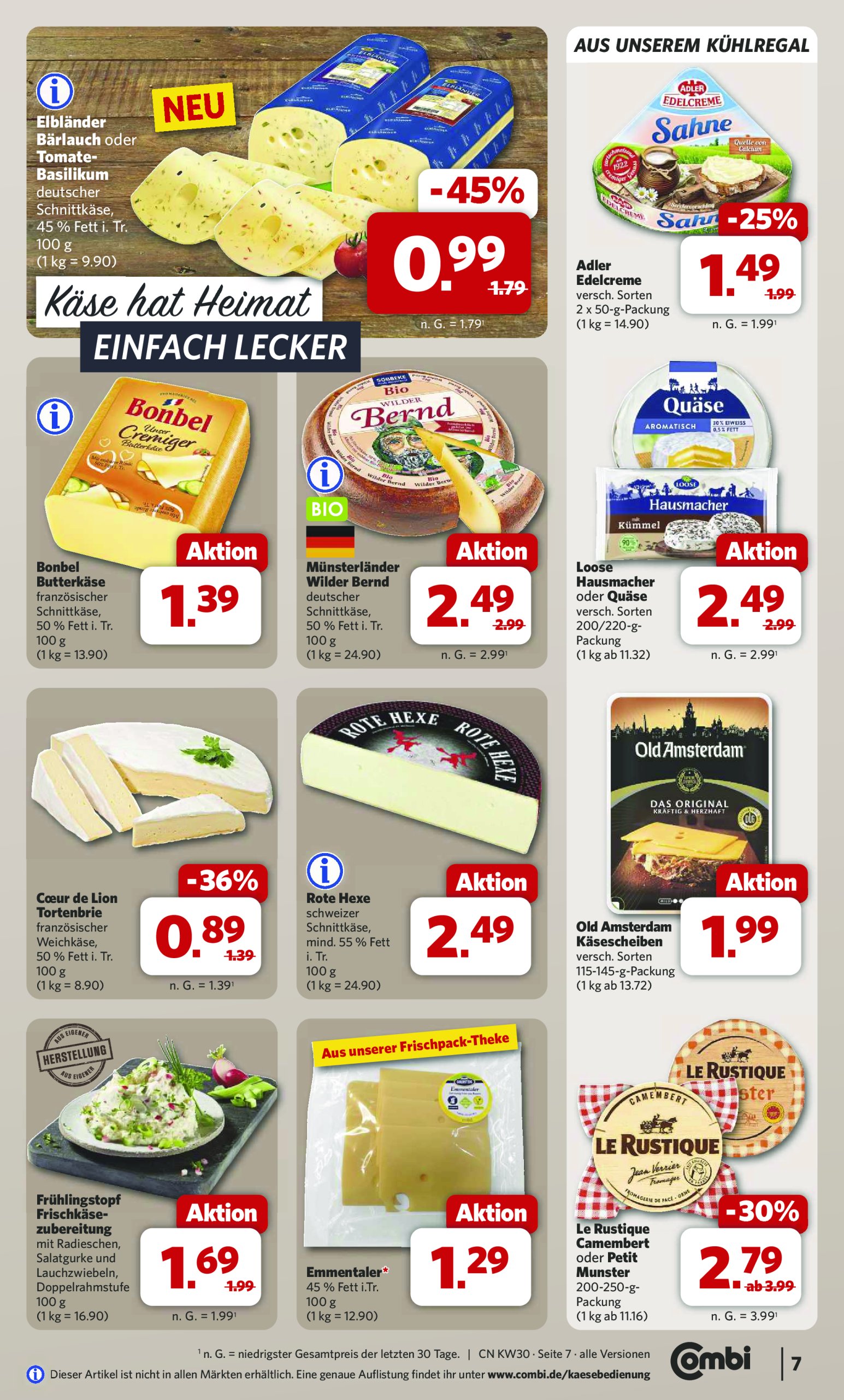 combi - Combi-Prospekt gültig vom 21.07. bis 26.07. - page: 8