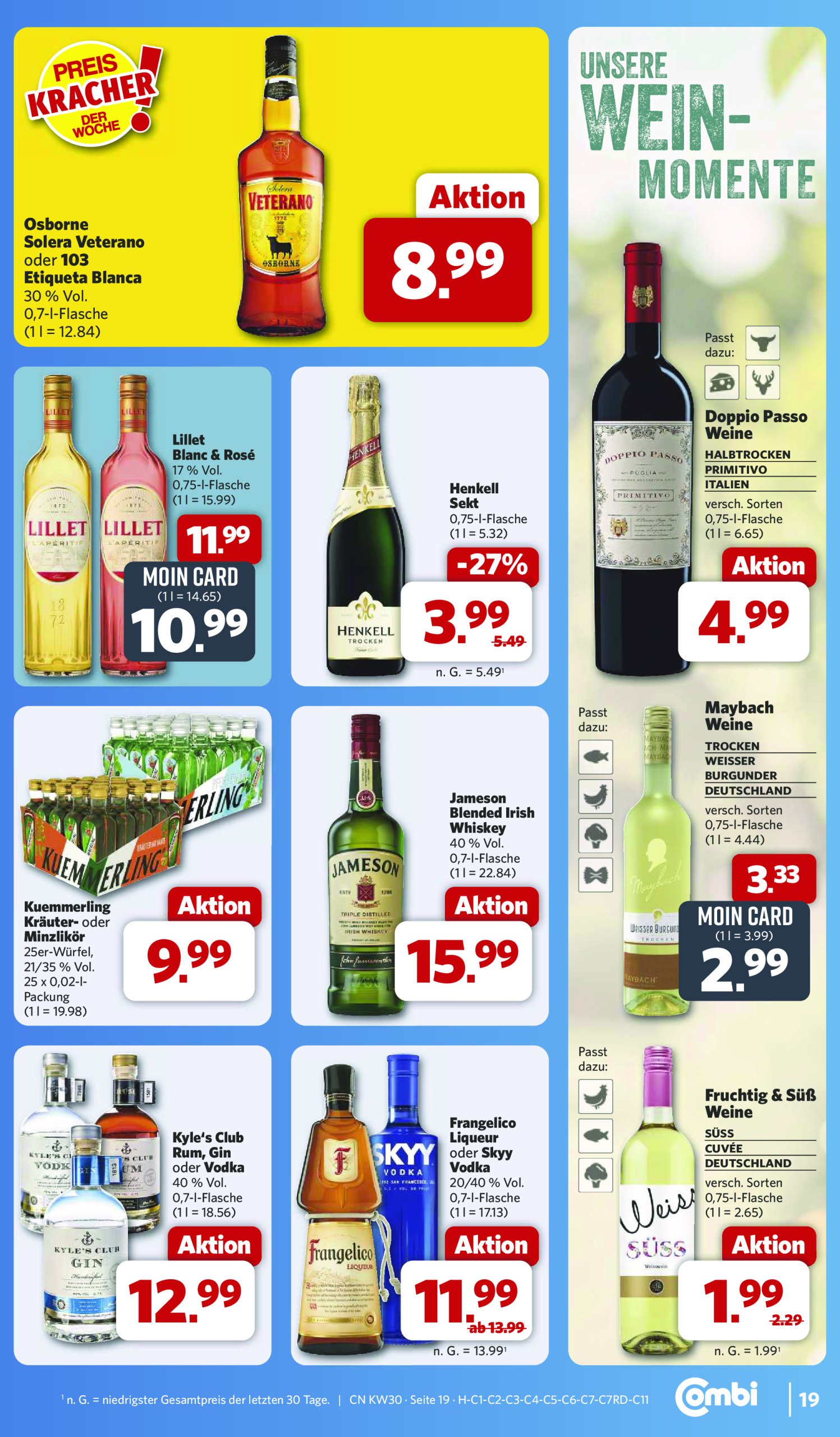 combi - Combi-Prospekt gültig vom 21.07. bis 26.07. - page: 24
