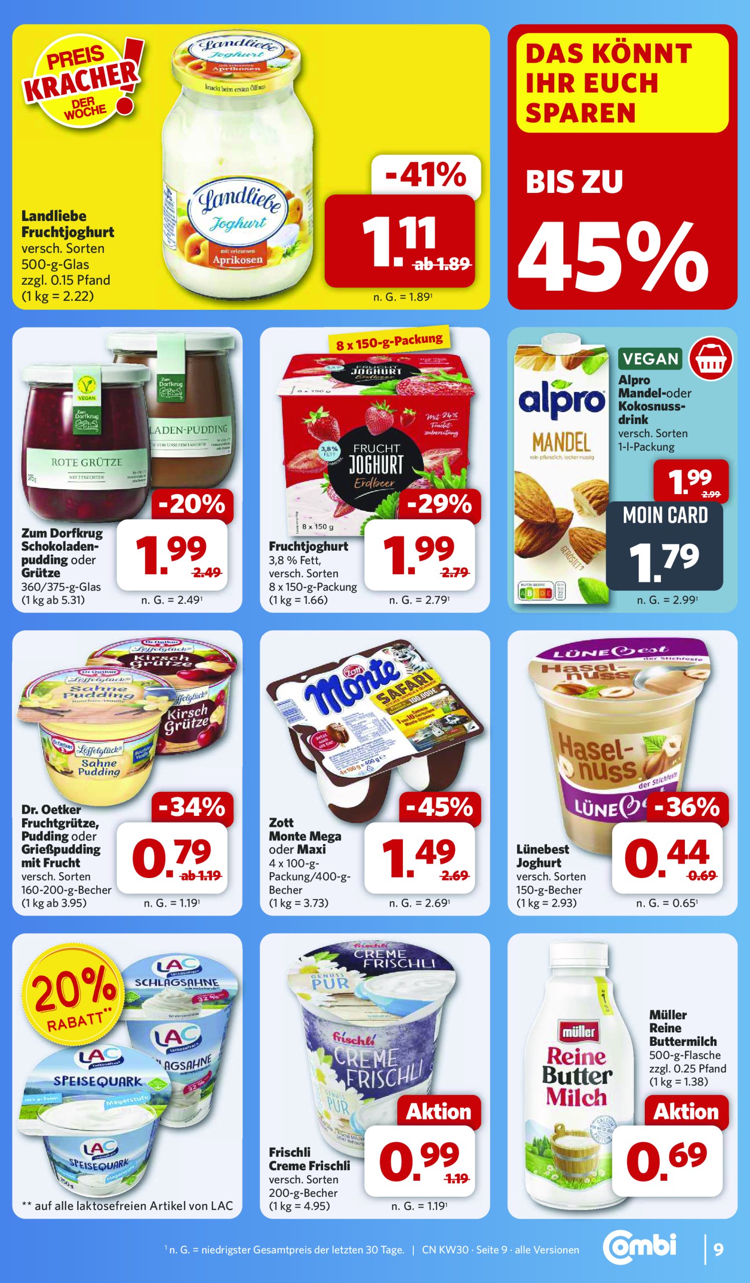 combi - Combi-Prospekt gültig vom 21.07. bis 26.07. - page: 11