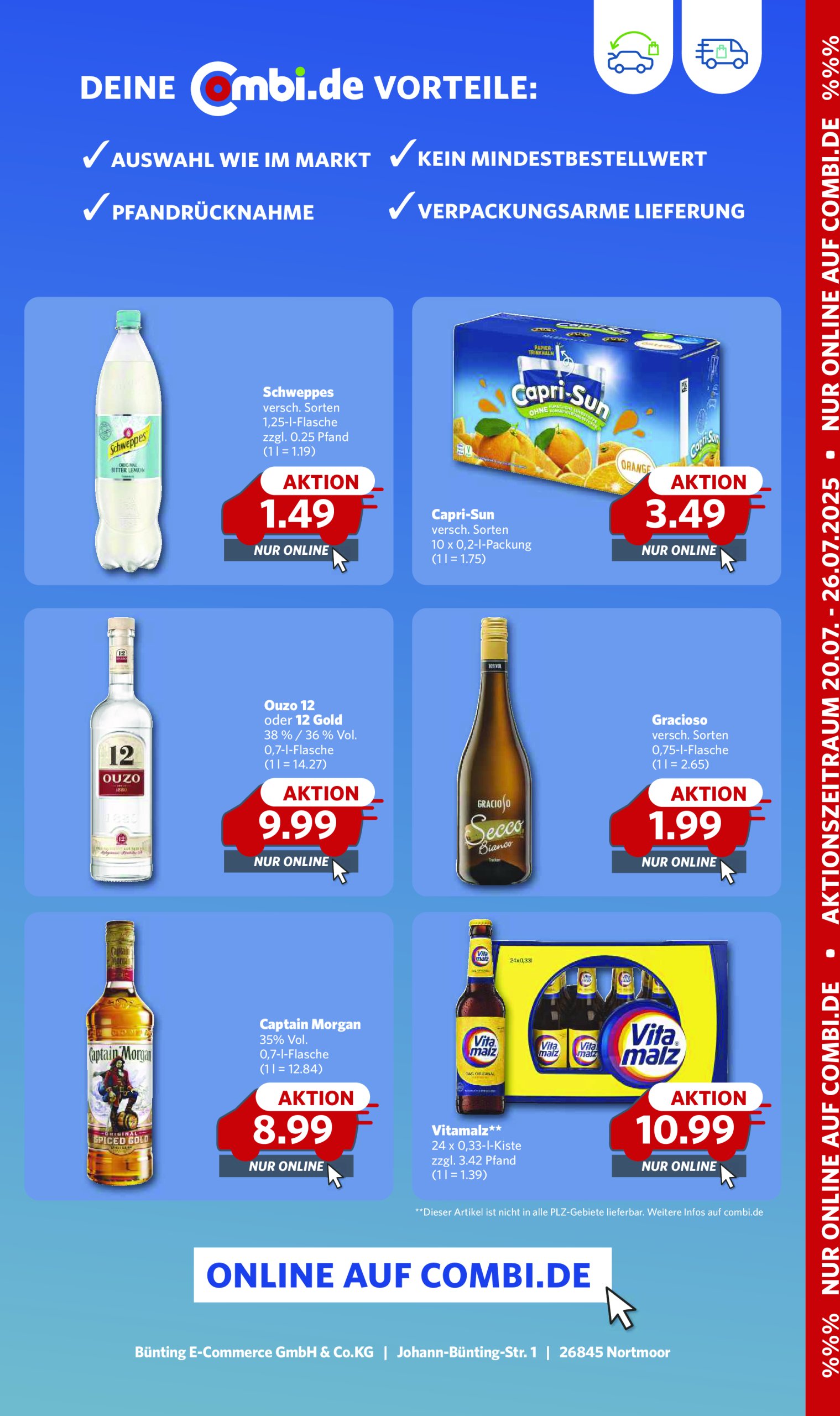 combi - Combi-Prospekt gültig vom 21.07. bis 26.07. - page: 20