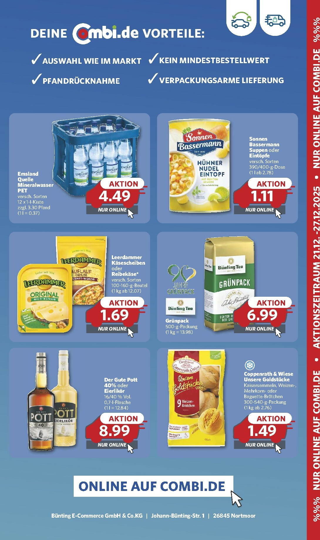 combi - Combi-Prospekt gültig vom 22.12. bis 27.12. - page: 31