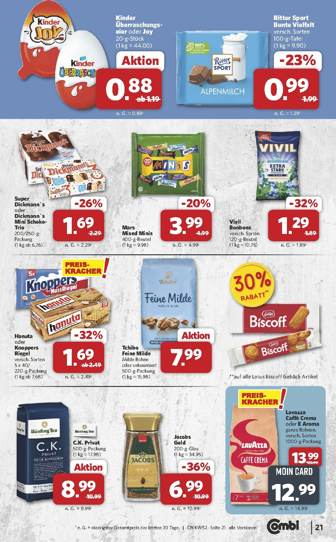 combi - Combi-Prospekt gültig vom 22.12. bis 27.12. - page: 21
