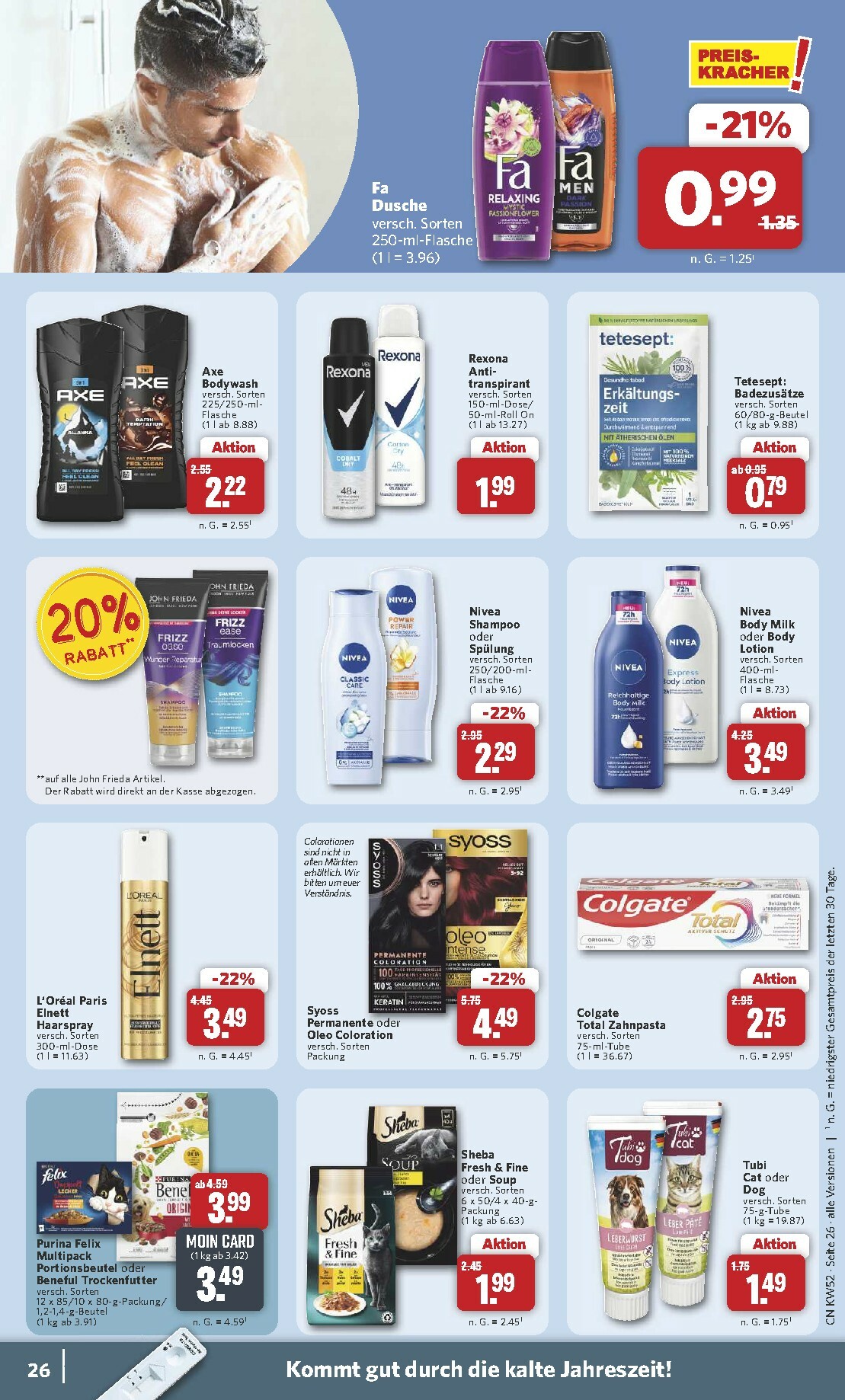 combi - Combi-Prospekt gültig vom 22.12. bis 27.12. - page: 26