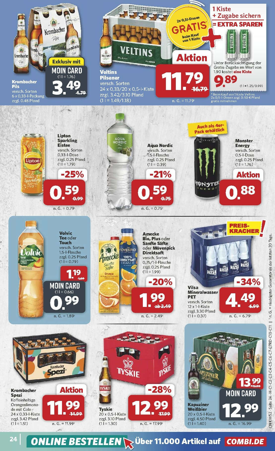 combi - Combi-Prospekt gültig vom 22.12. bis 27.12. - page: 24