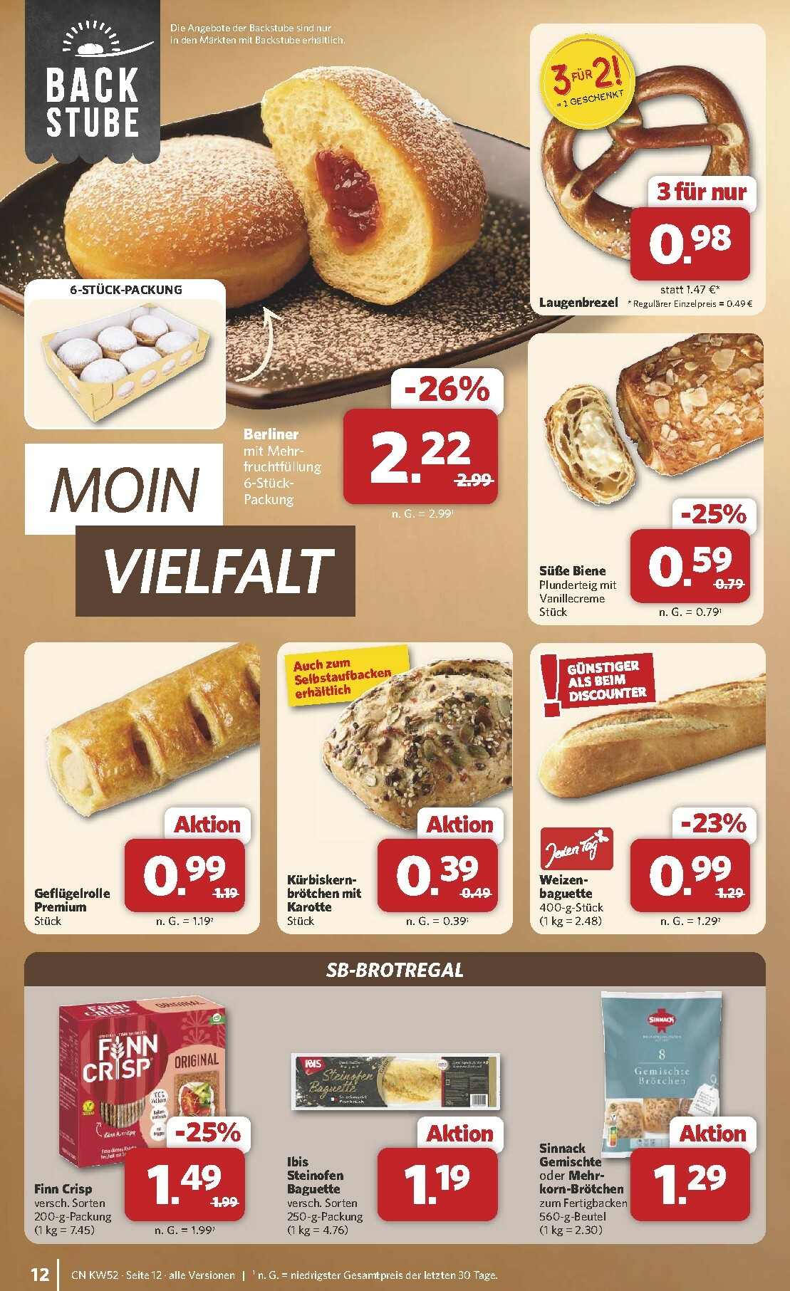 combi - Combi-Prospekt gültig vom 22.12. bis 27.12. - page: 12