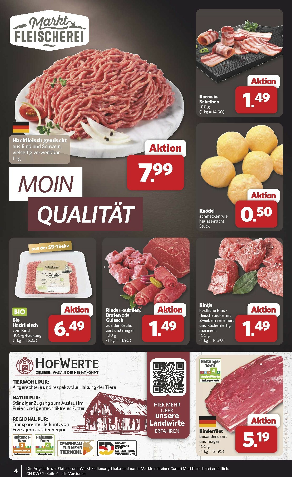 combi - Combi-Prospekt gültig vom 22.12. bis 27.12. - page: 4