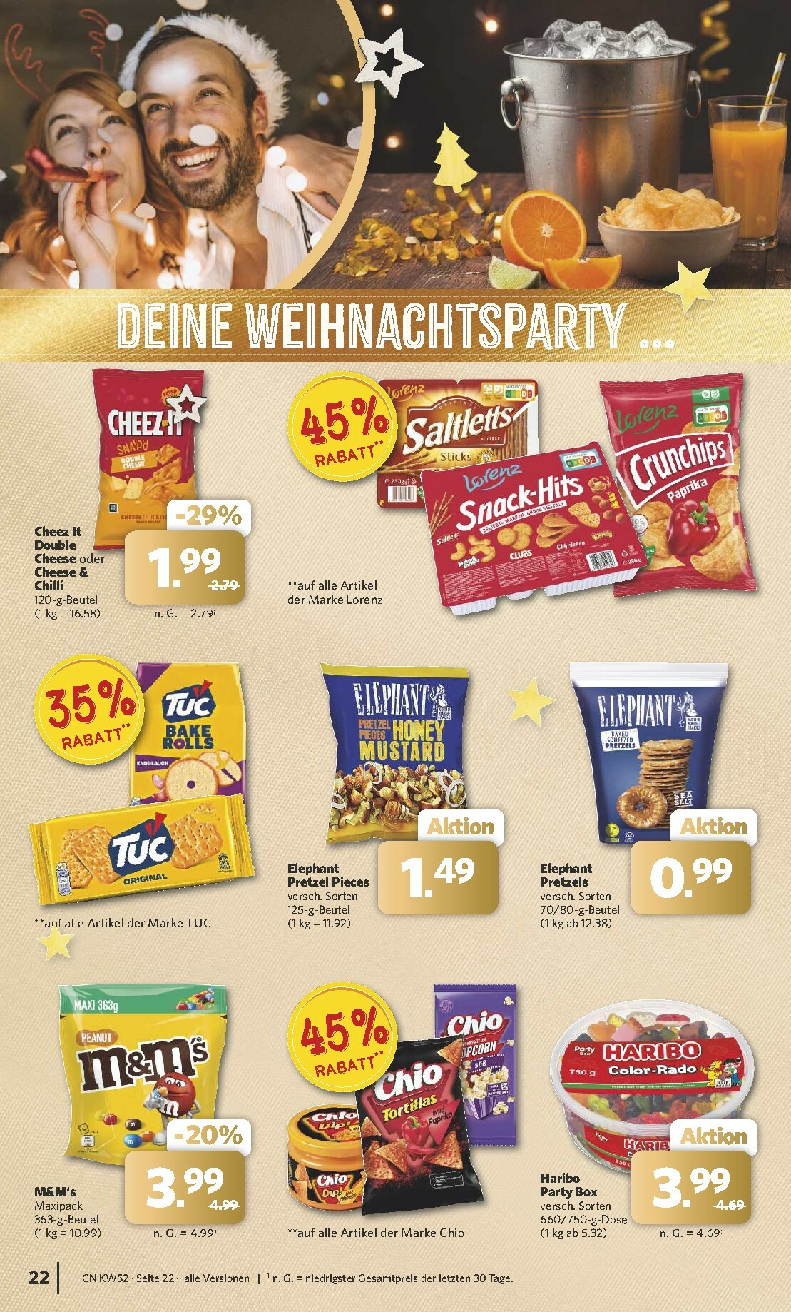 combi - Combi-Prospekt gültig vom 22.12. bis 27.12. - page: 22