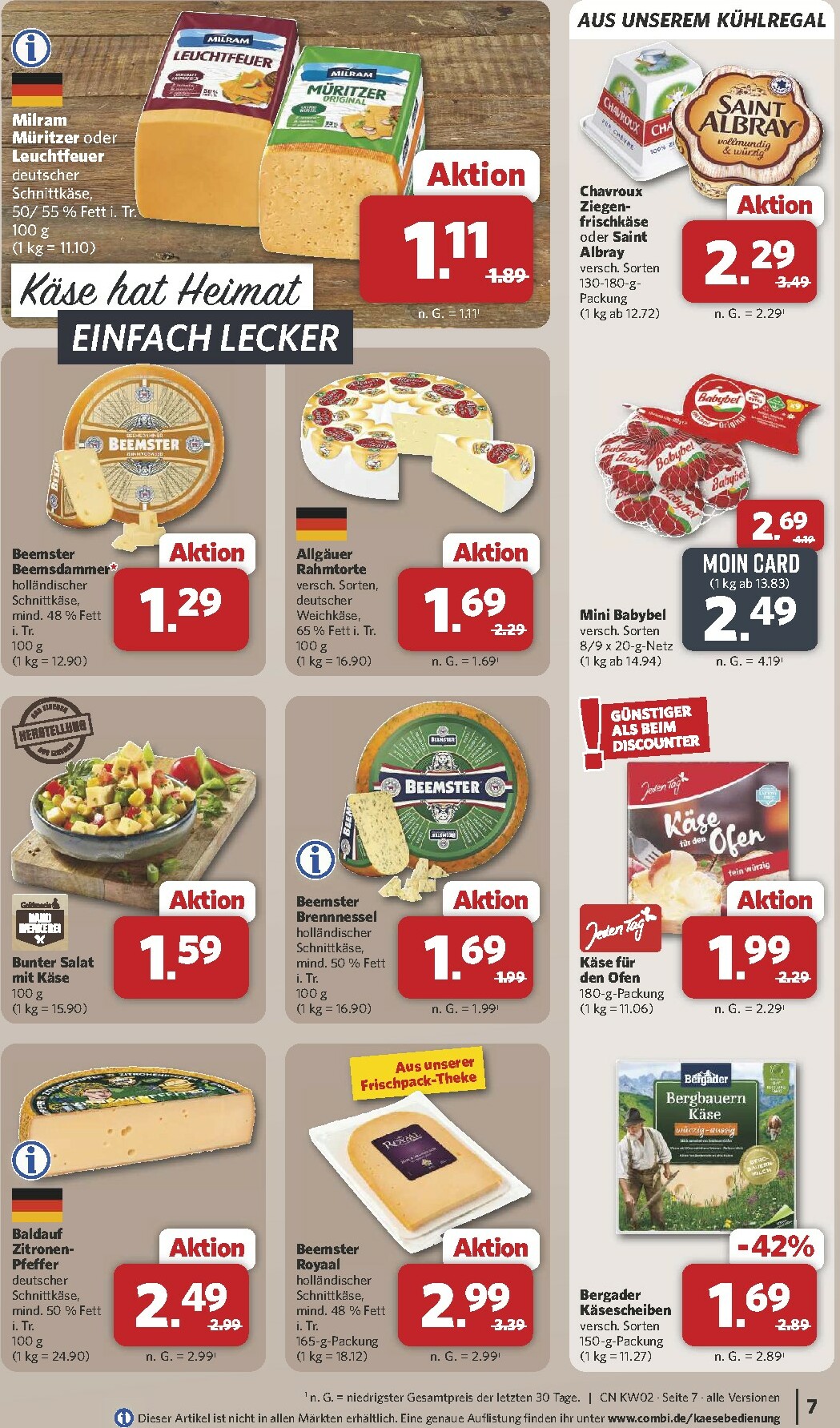 combi - Combi-Prospekt gültig vom 05.01. bis 10.01. - page: 7