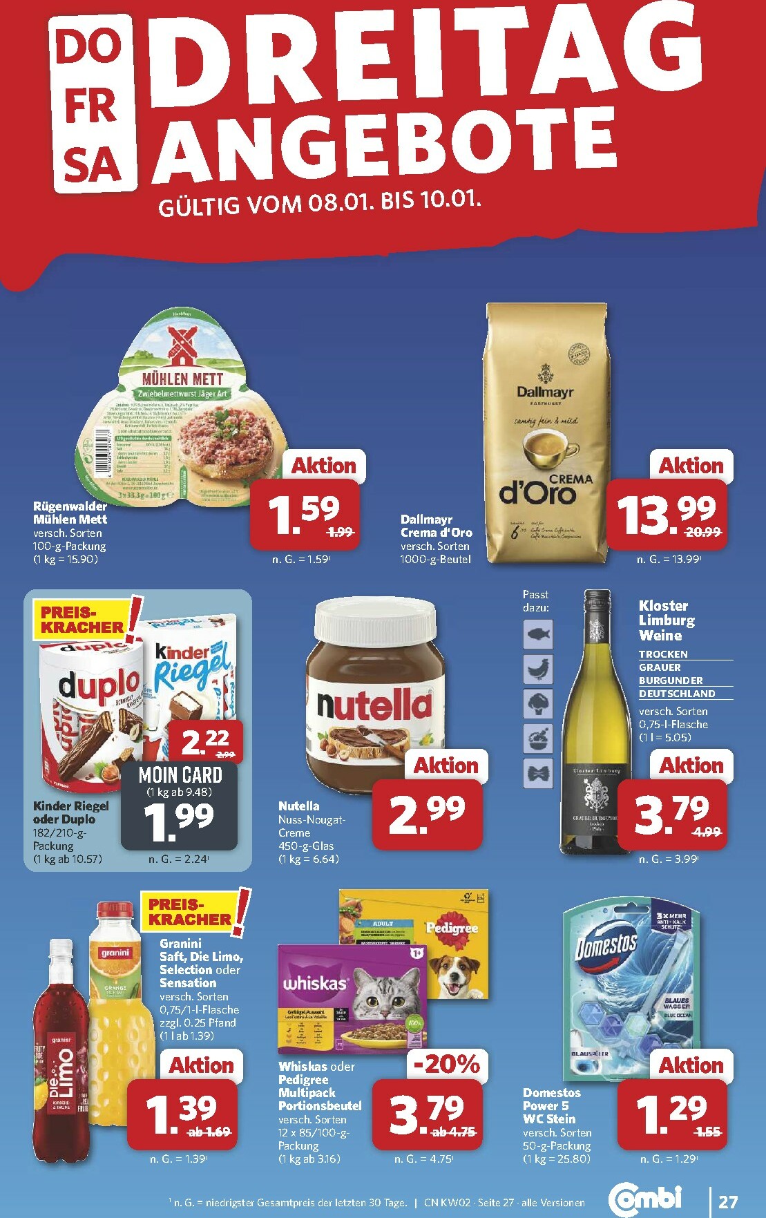 combi - Combi-Prospekt gültig vom 05.01. bis 10.01. - page: 28