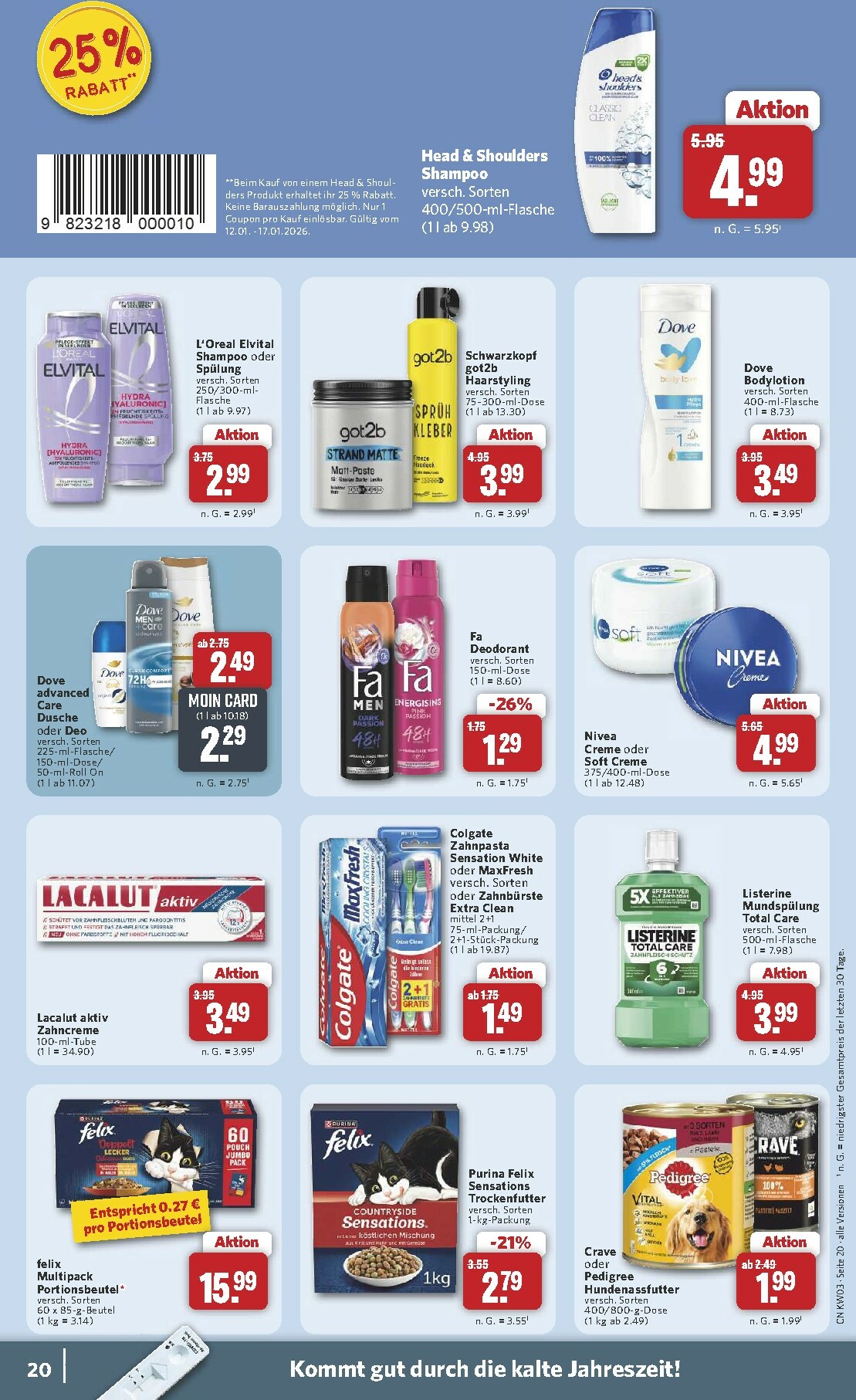 combi - Combi-Prospekt gültig vom 12.01. bis 17.01. - page: 20