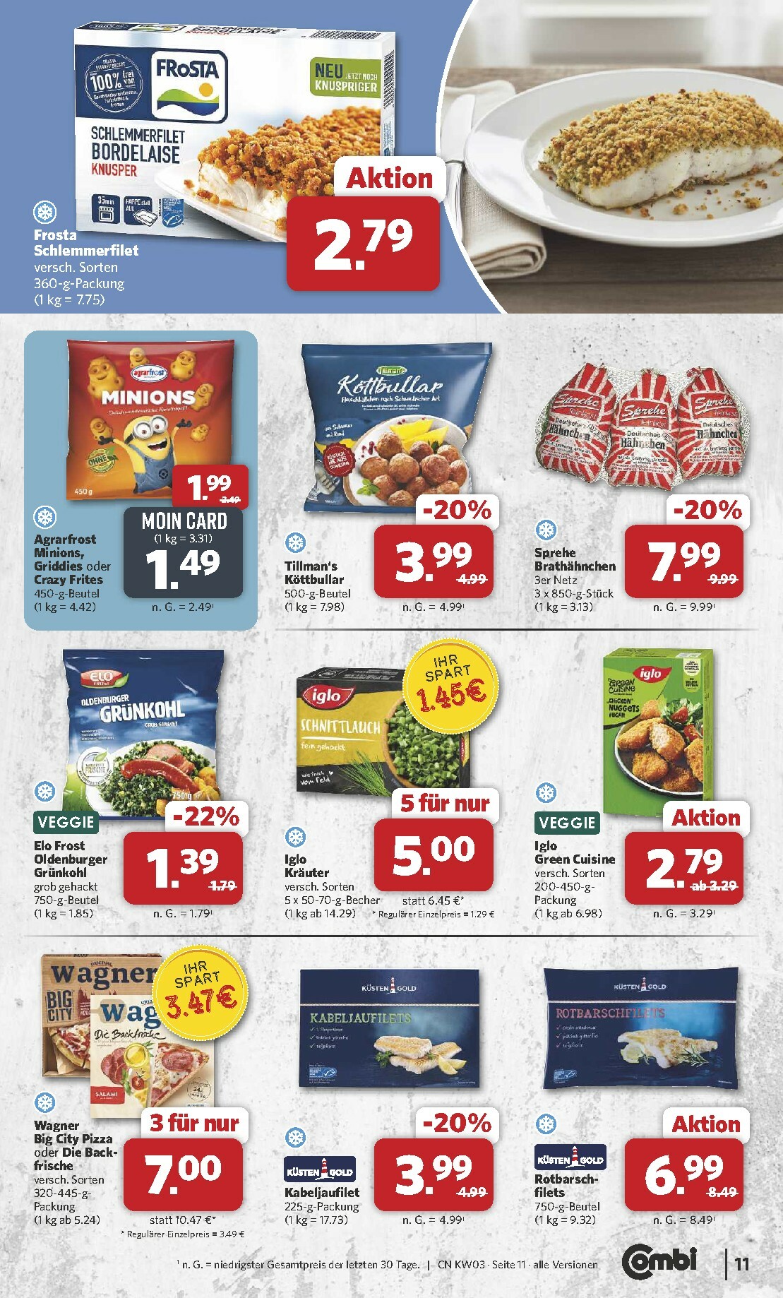 combi - Combi-Prospekt gültig vom 12.01. bis 17.01. - page: 11