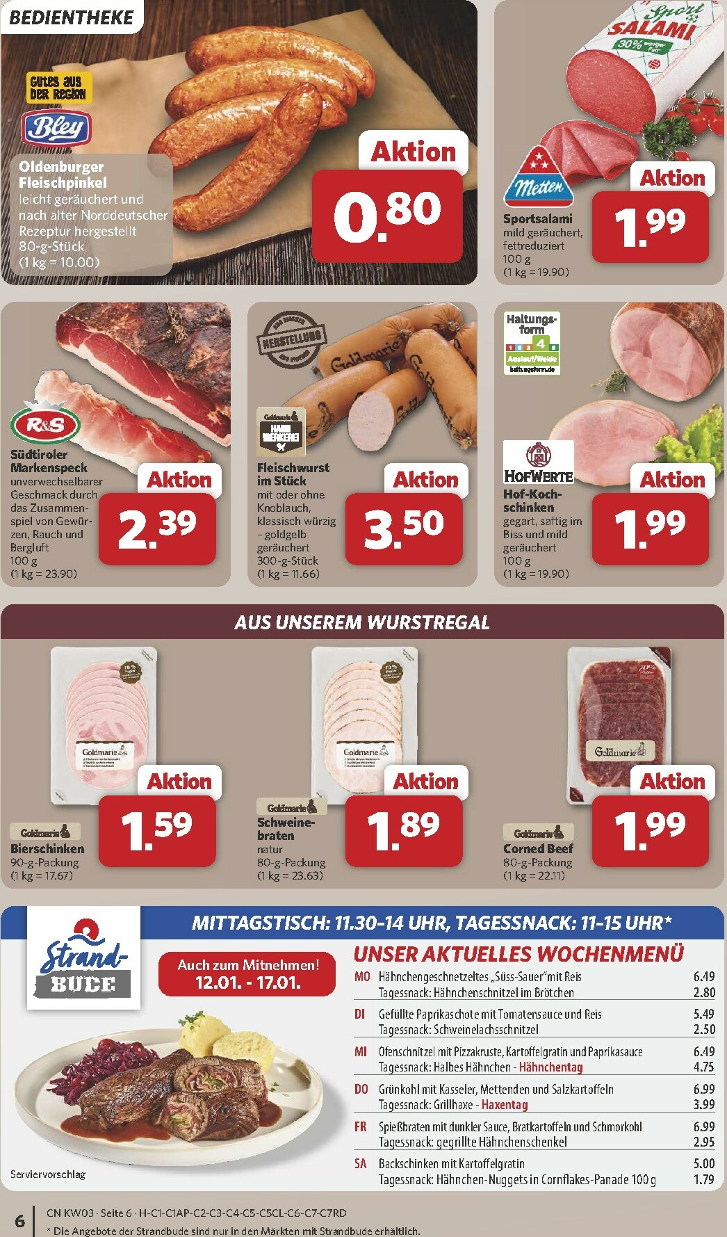 combi - Combi-Prospekt gültig vom 12.01. bis 17.01. - page: 6