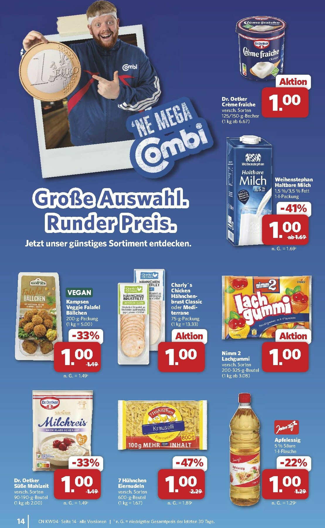 combi - Combi-Prospekt gültig vom 19.01. bis 24.01. - page: 14
