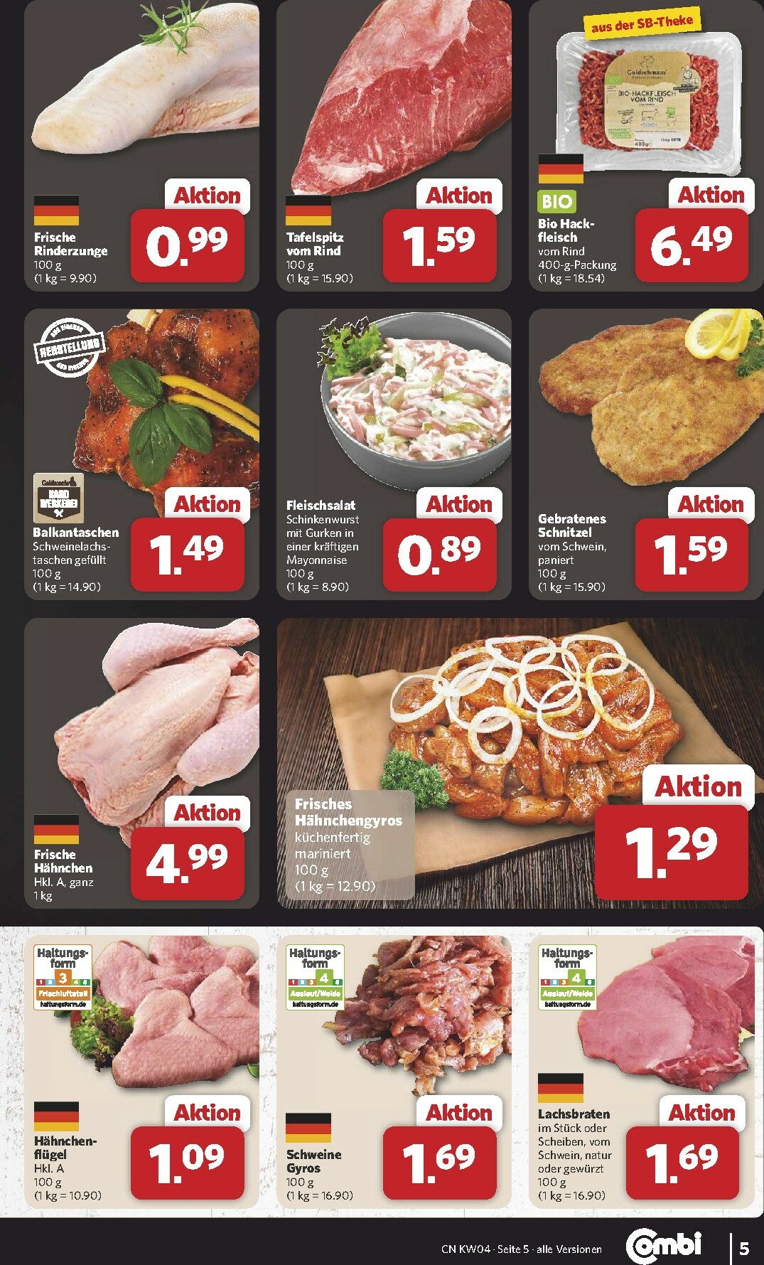 combi - Combi-Prospekt gültig vom 19.01. bis 24.01. - page: 5