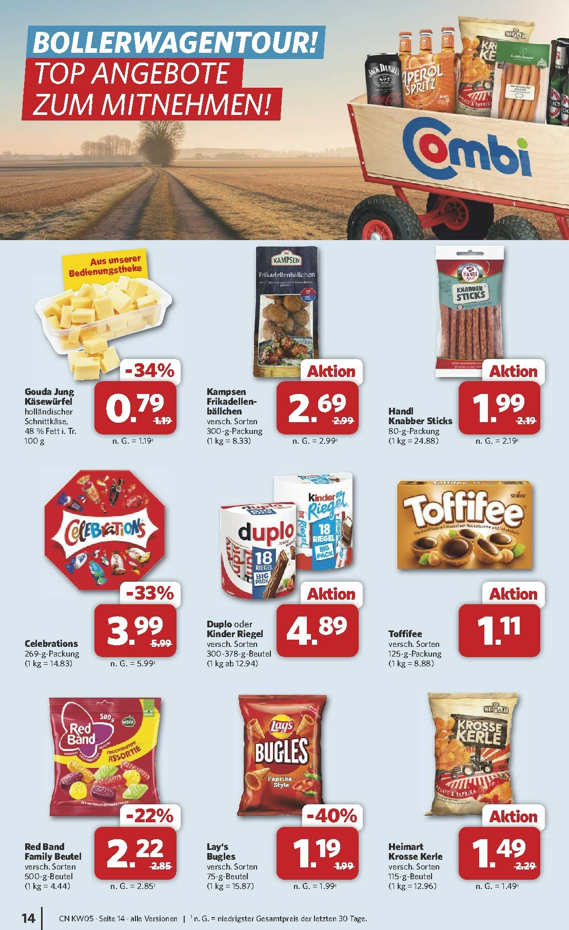 combi - Combi-Prospekt gültig vom 26.01. bis 31.01. - page: 14