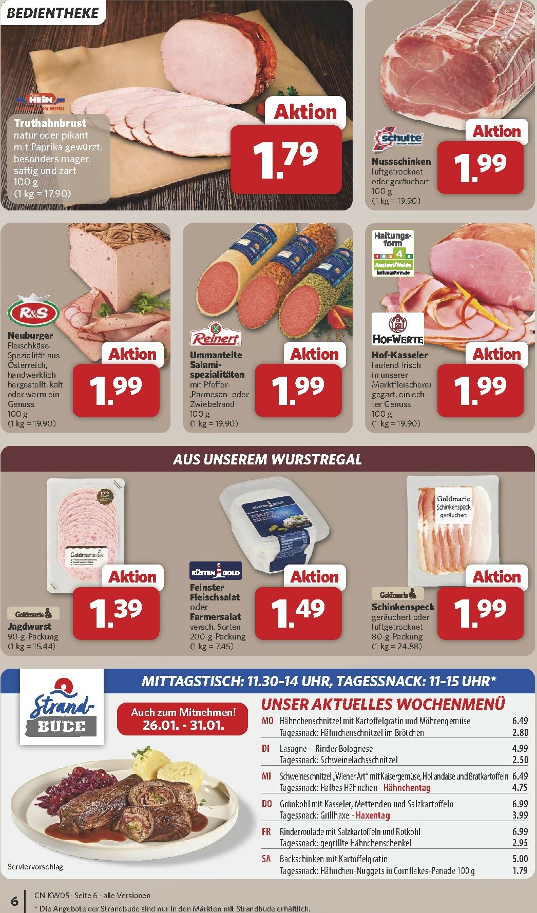 combi - Combi-Prospekt gültig vom 26.01. bis 31.01. - page: 6