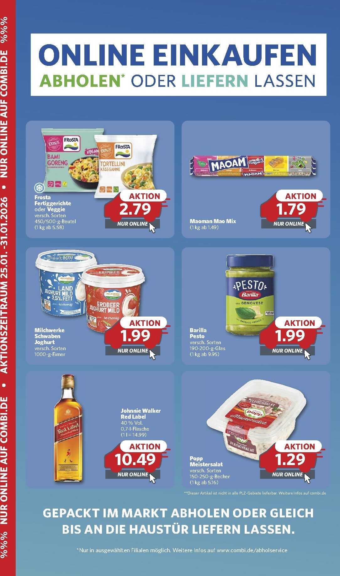 combi - Combi-Prospekt gültig vom 26.01. bis 31.01. - page: 25