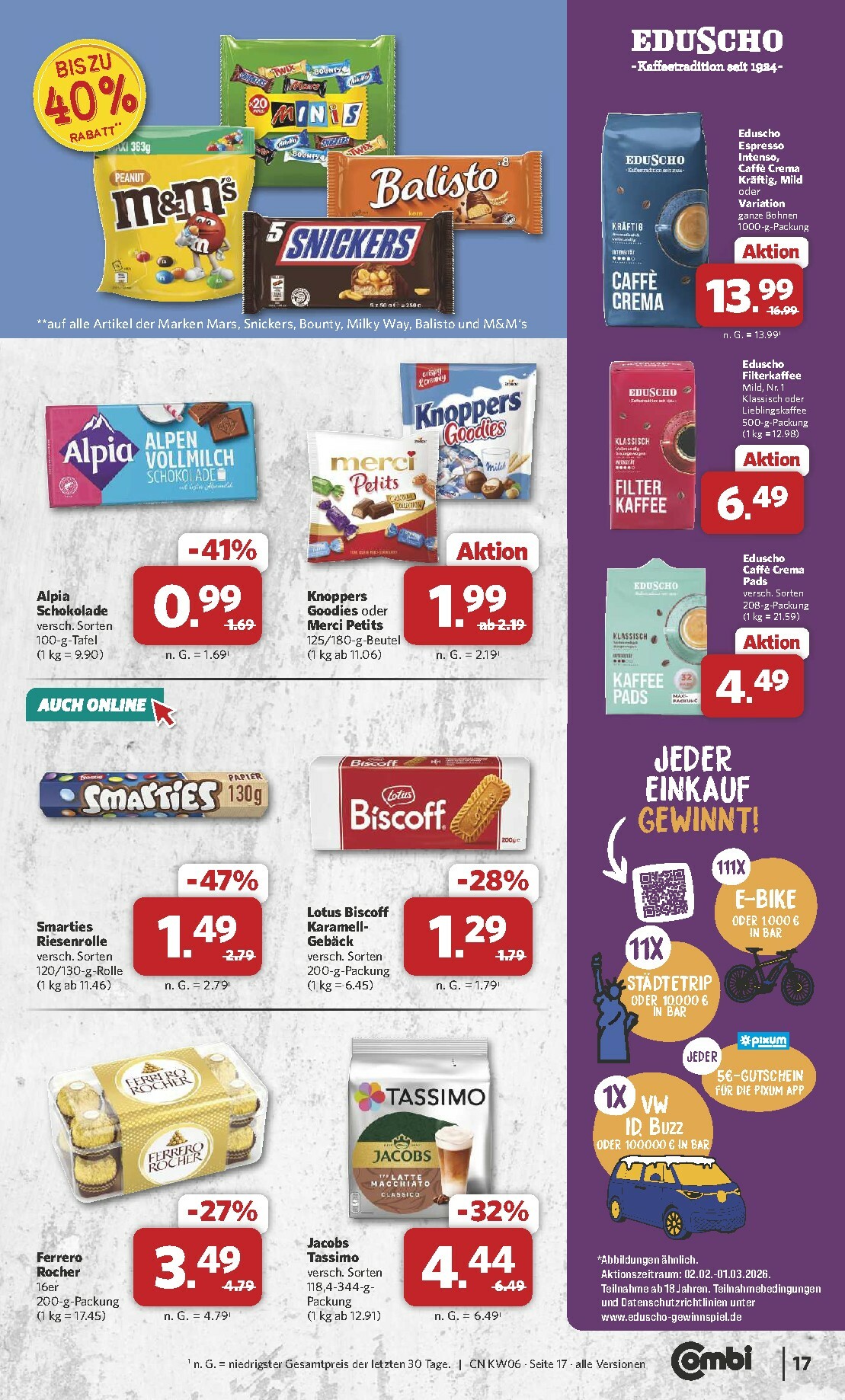 combi - Combi-Prospekt gültig vom 02.02.2026 bis 07.02.2026 - page: 17