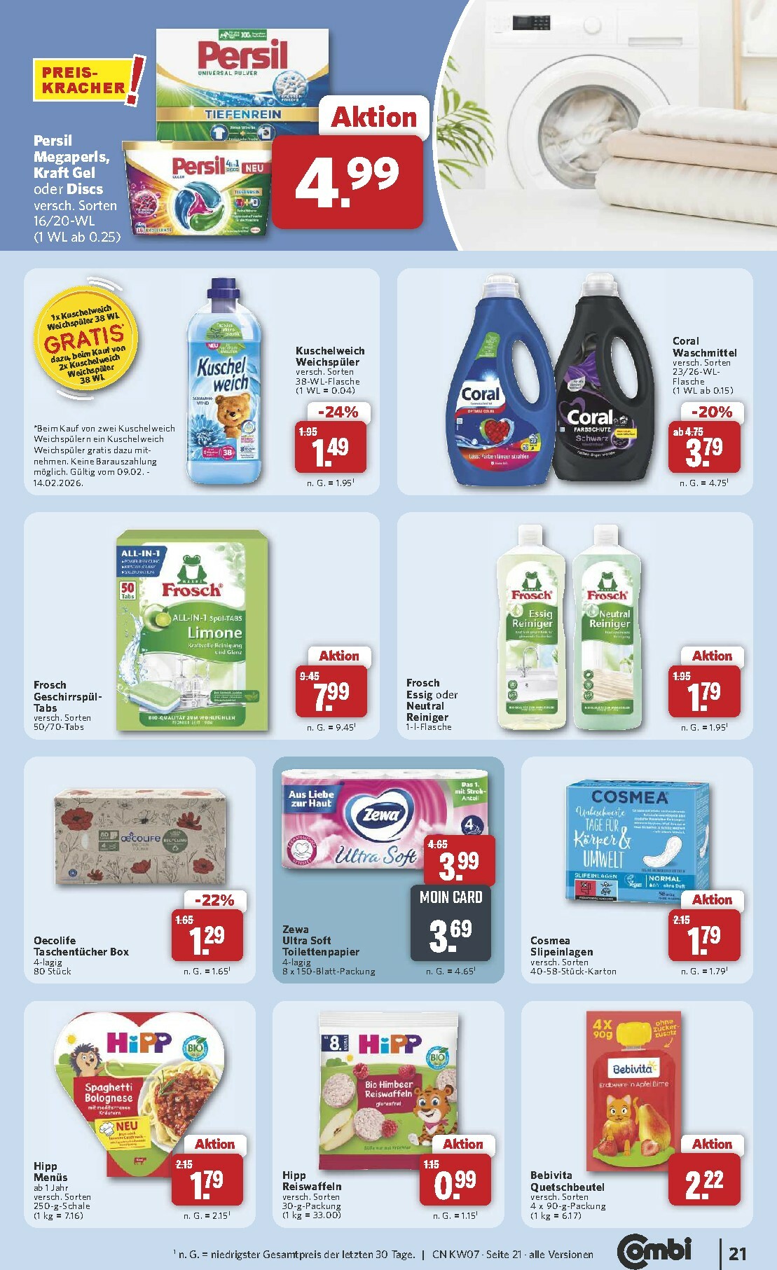 combi - Combi-Prospekt gültig vom 09.02.2026 bis 14.02.2026 - page: 23