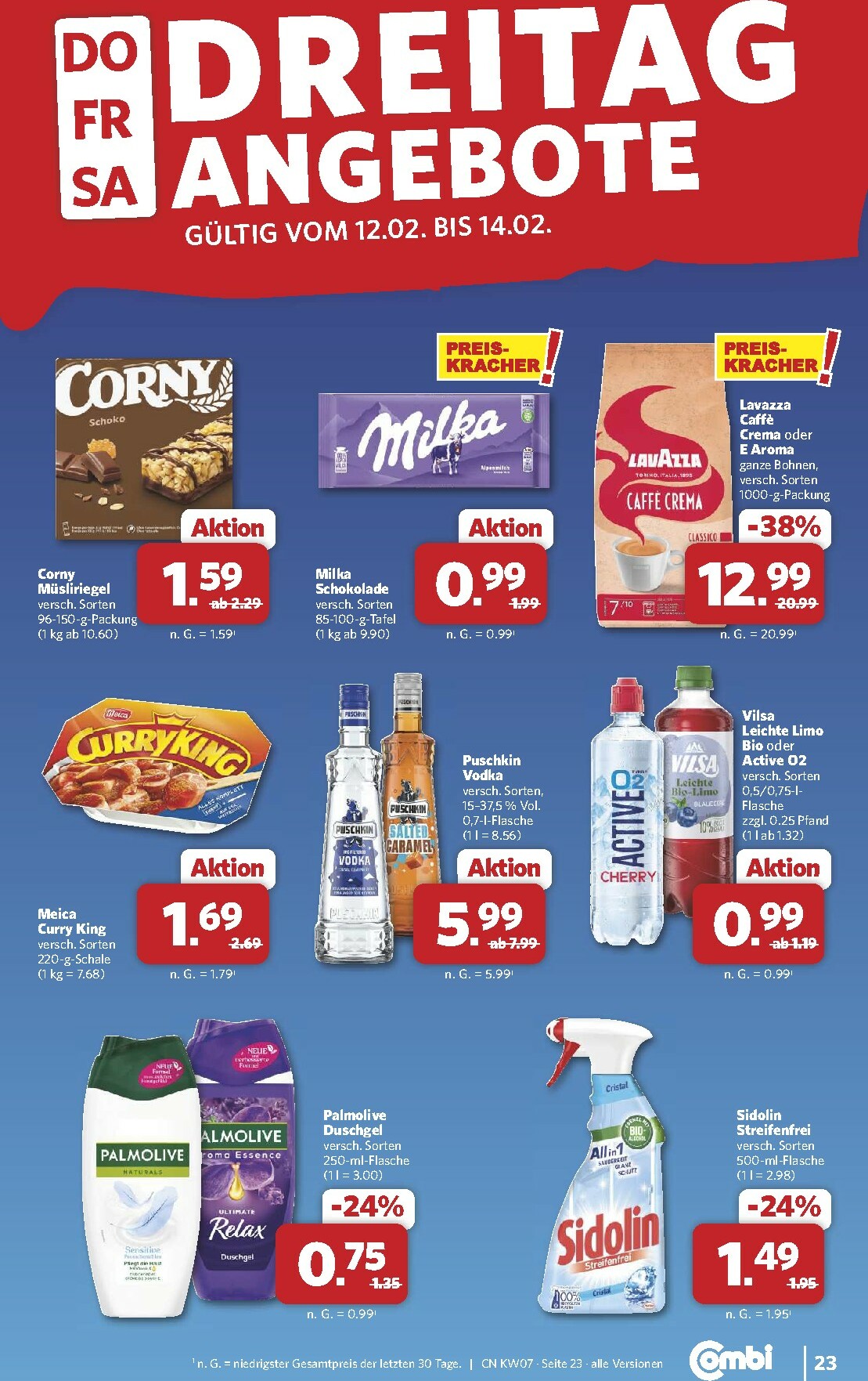 combi - Combi-Prospekt gültig vom 09.02.2026 bis 14.02.2026 - page: 25
