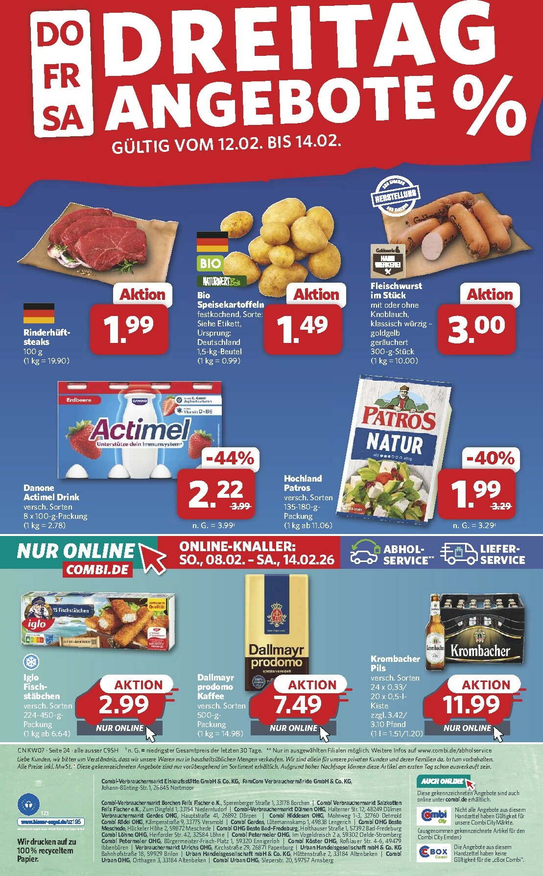 combi - Combi-Prospekt gültig vom 09.02.2026 bis 14.02.2026 - page: 26