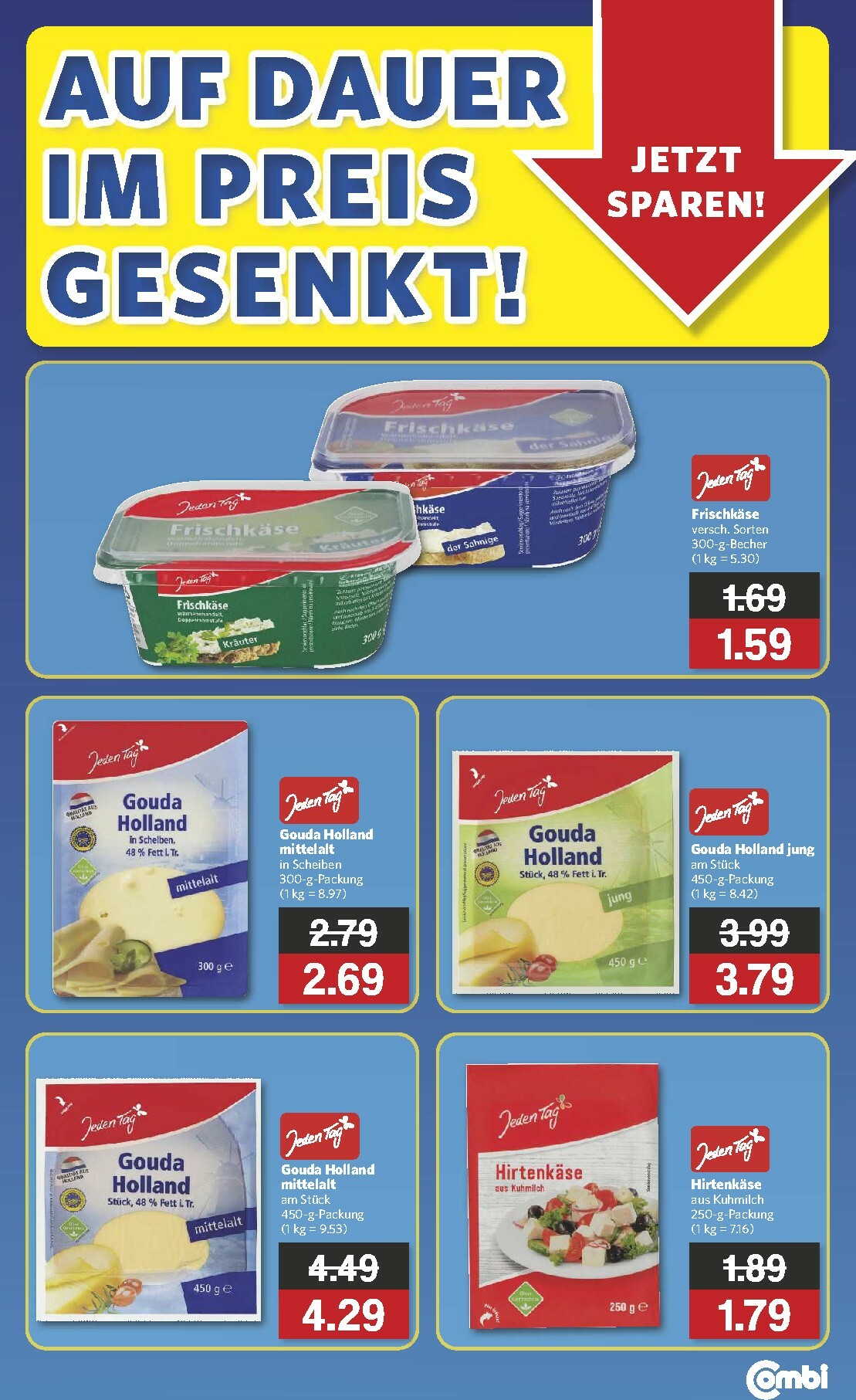 combi - Combi - Auf Dauer im Preis Gesenkt-Prospekt gültig vom 11.02.2026 bis 14.02.2026