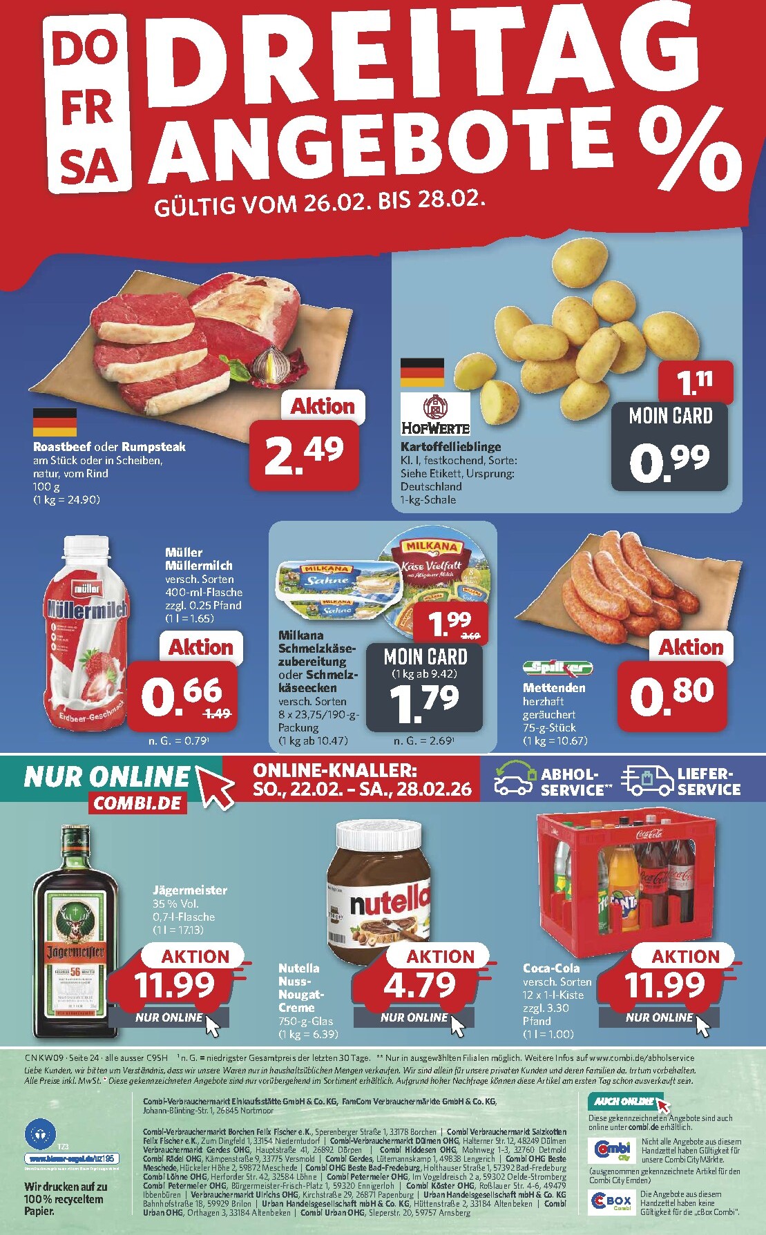 combi - Combi-Prospekt gültig vom 23.02.2026 bis 28.02.2026 - page: 25