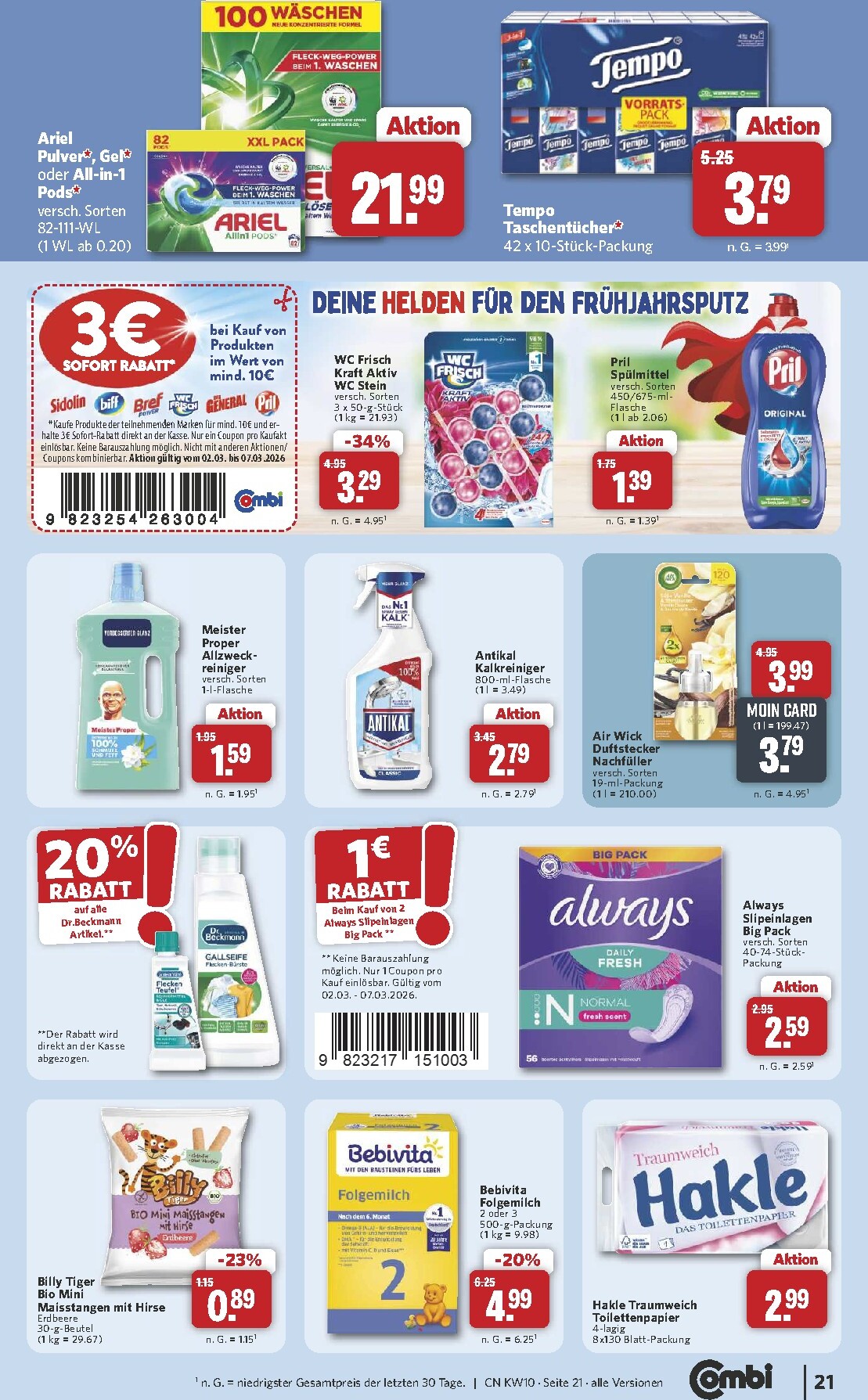 combi - Combi-Prospekt gültig vom 02.03.2026 bis 07.03.2026 - page: 23