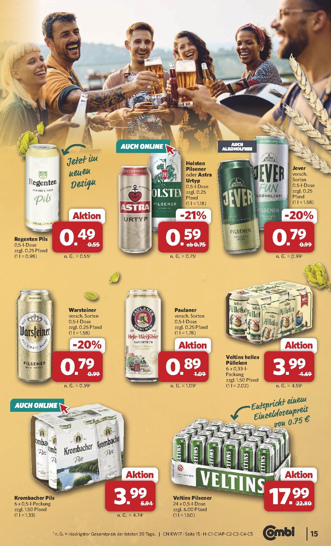 combi - Combi Prospekt nächste Woche – von Montag 20.04.2026 bis Samstag 25.04.2026 - page: 15