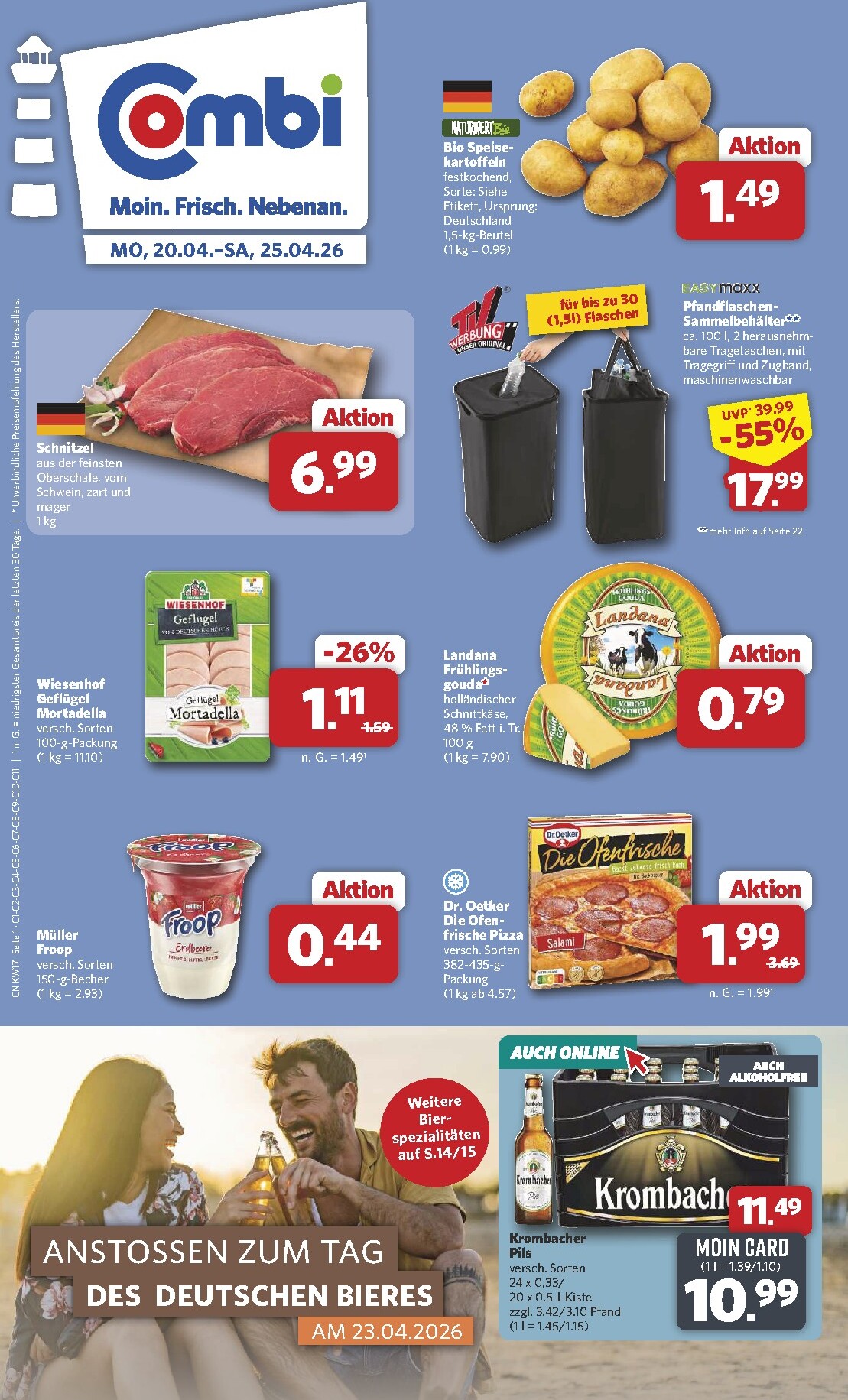 combi - Combi Prospekt nächste Woche – von Montag 20.04.2026 bis Samstag 25.04.2026