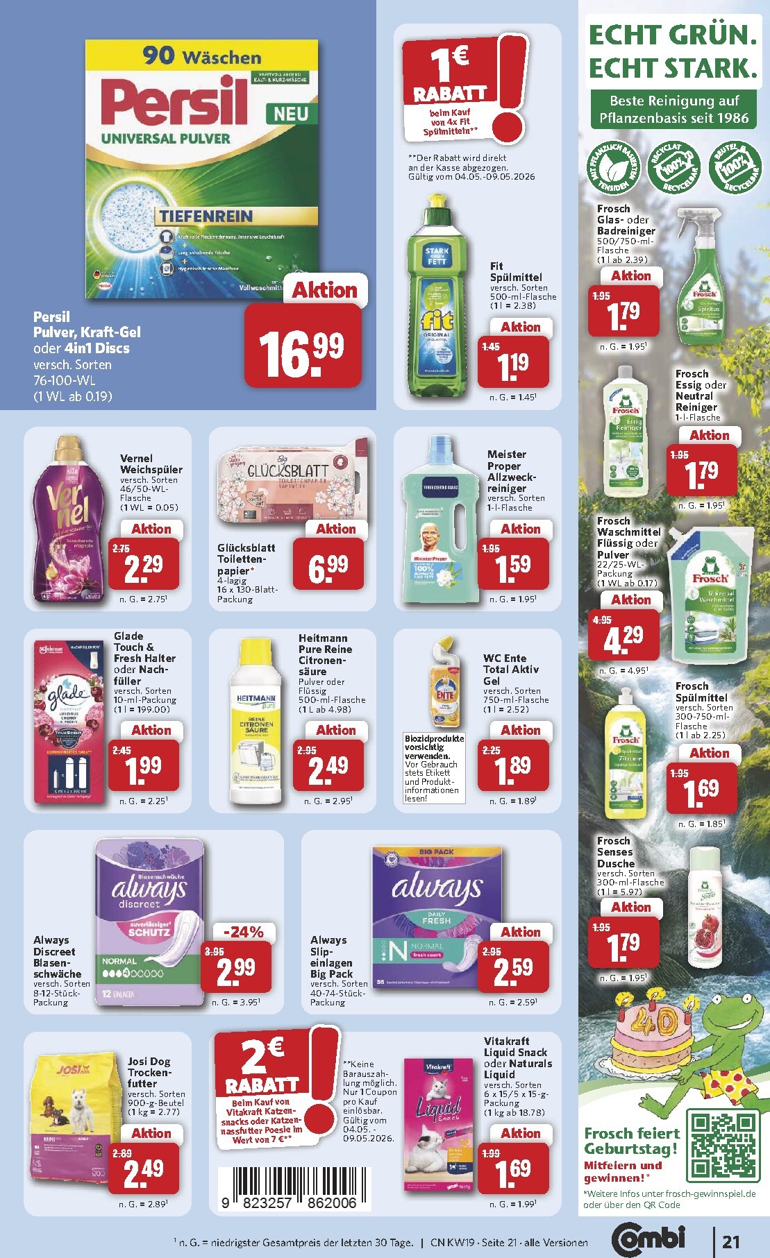 combi - Combi Prospekt nächste Woche – von Montag 04.05.2026 bis Samstag 09.05.2026 - page: 21