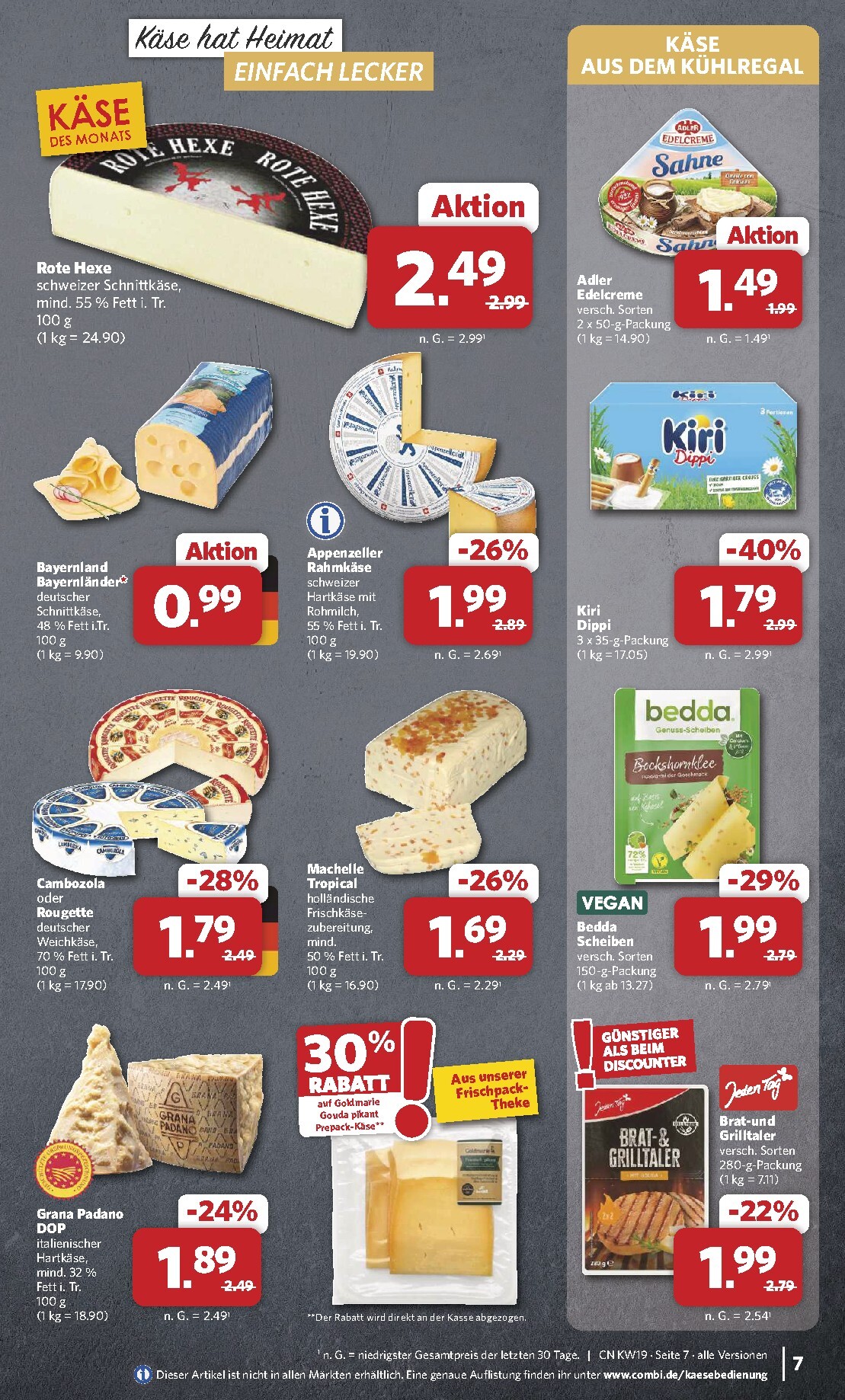 combi - Combi Prospekt nächste Woche – von Montag 04.05.2026 bis Samstag 09.05.2026 - page: 7