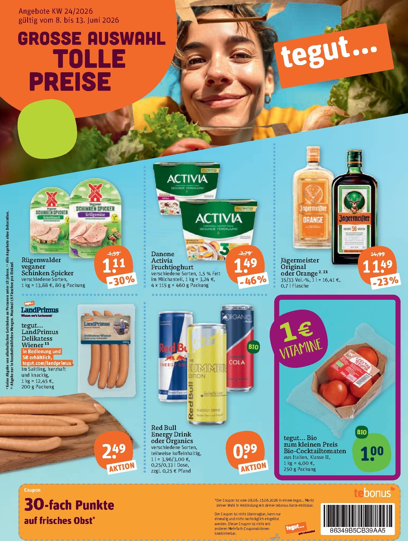 tegut - Tegut Prospekt nächste Woche – von Montag 08.06.2026 bis Samstag 13.06.2026 - page: 3