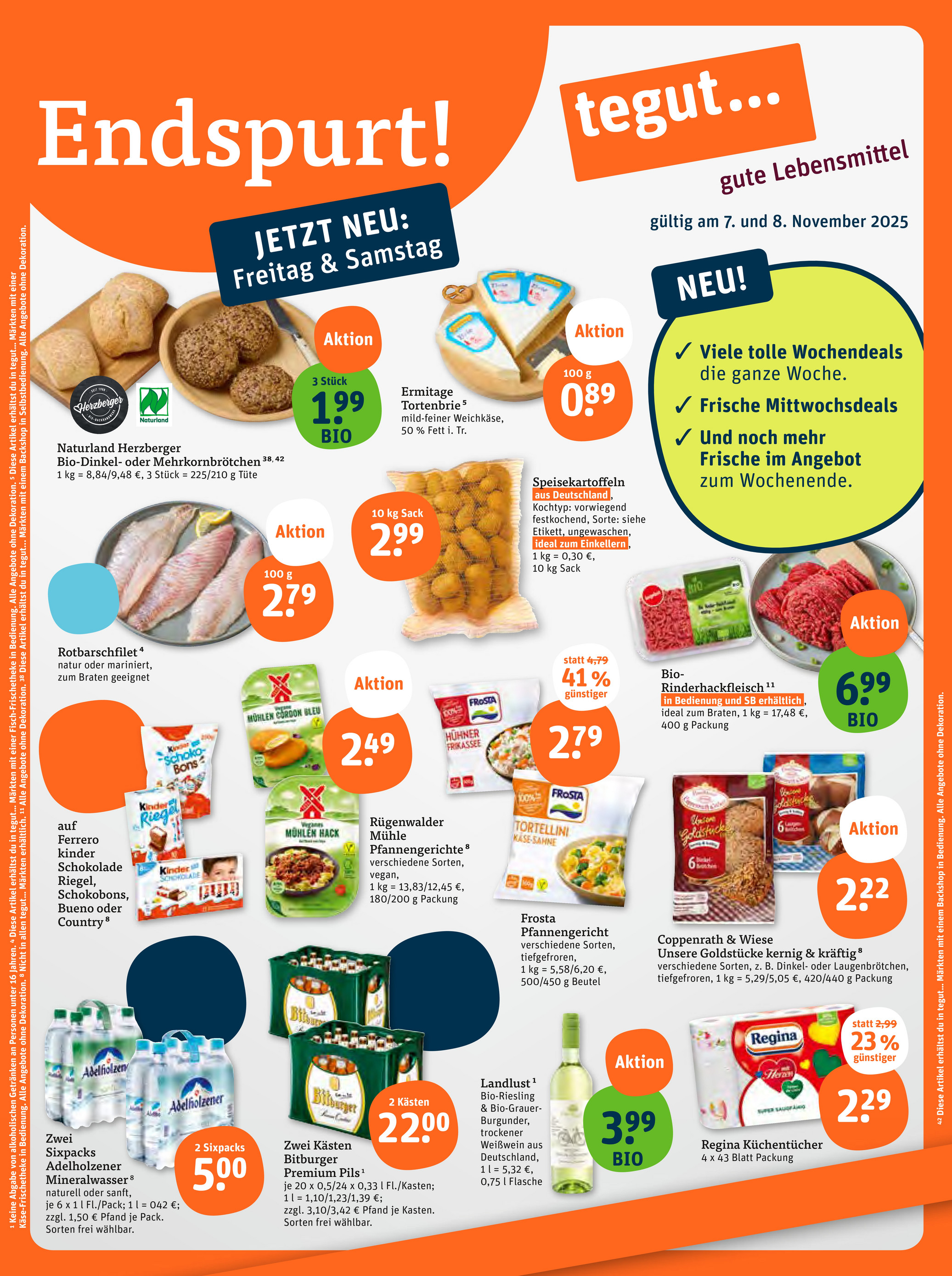 tegut - Tegut-Prospekt gültig vom 07.11. bis 08.11.