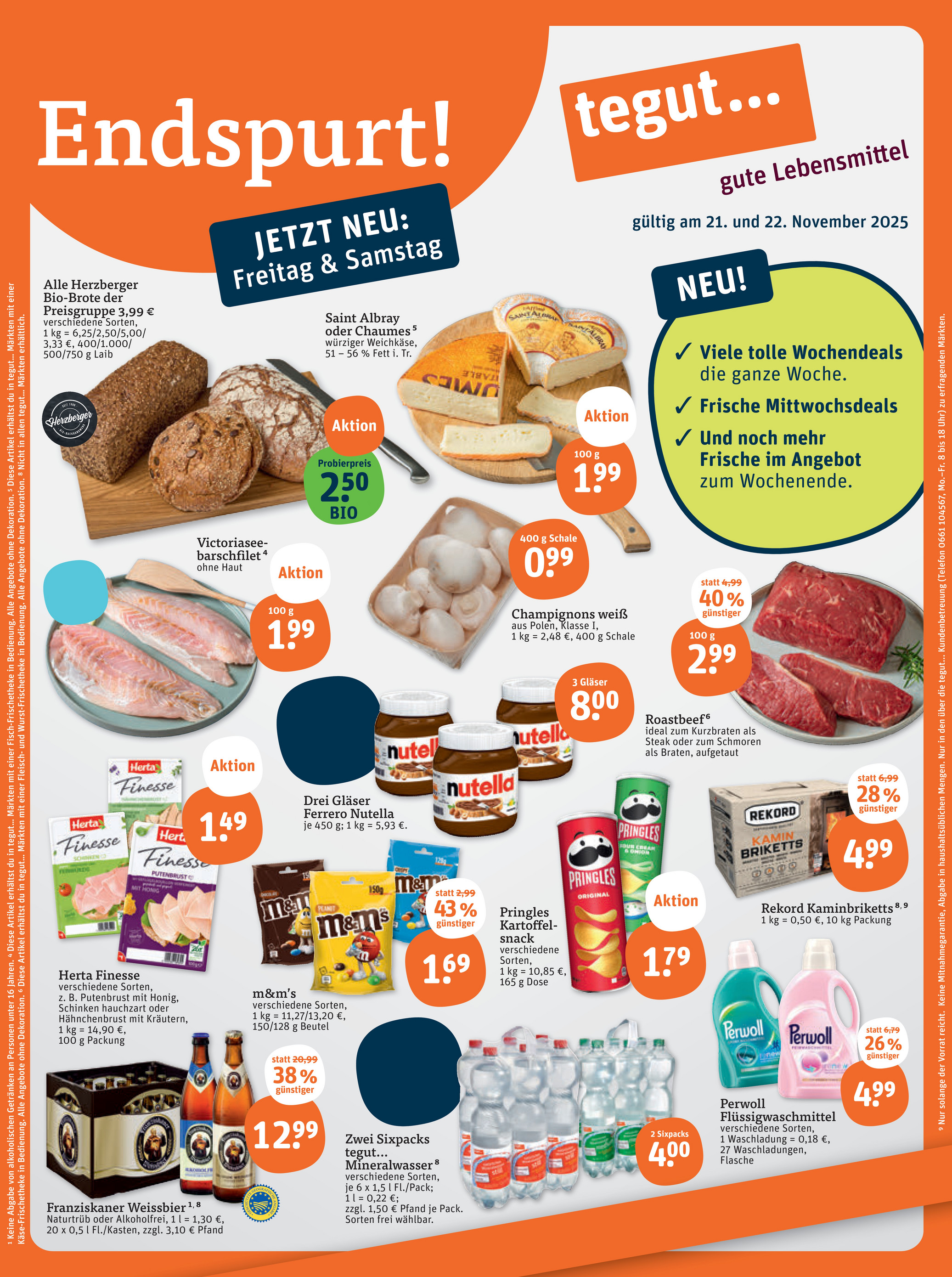 tegut - Tegut-Prospekt gültig vom 17.11. bis 22.11.