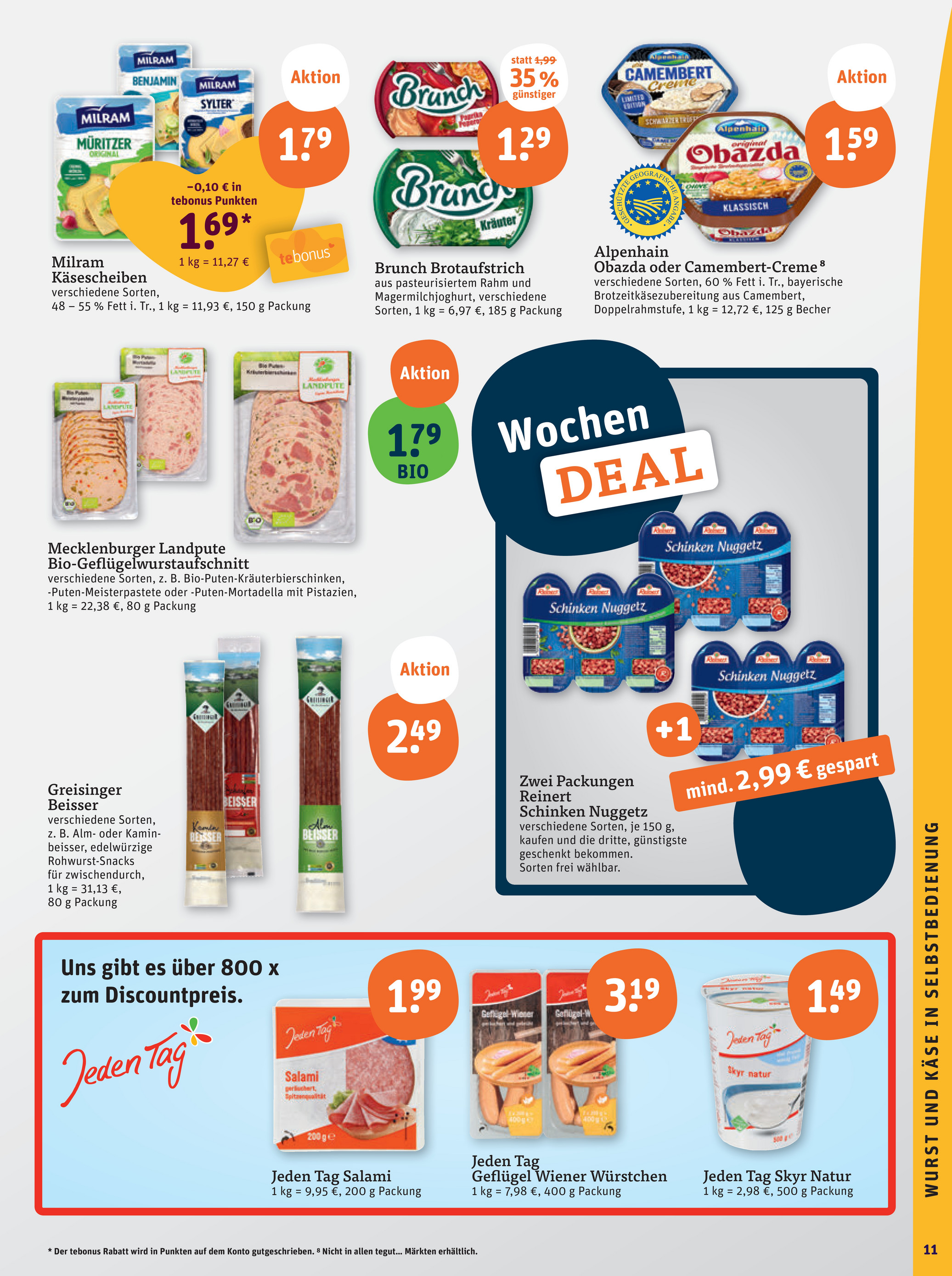 tegut - Tegut-Prospekt gültig vom 17.11. bis 22.11. - page: 13