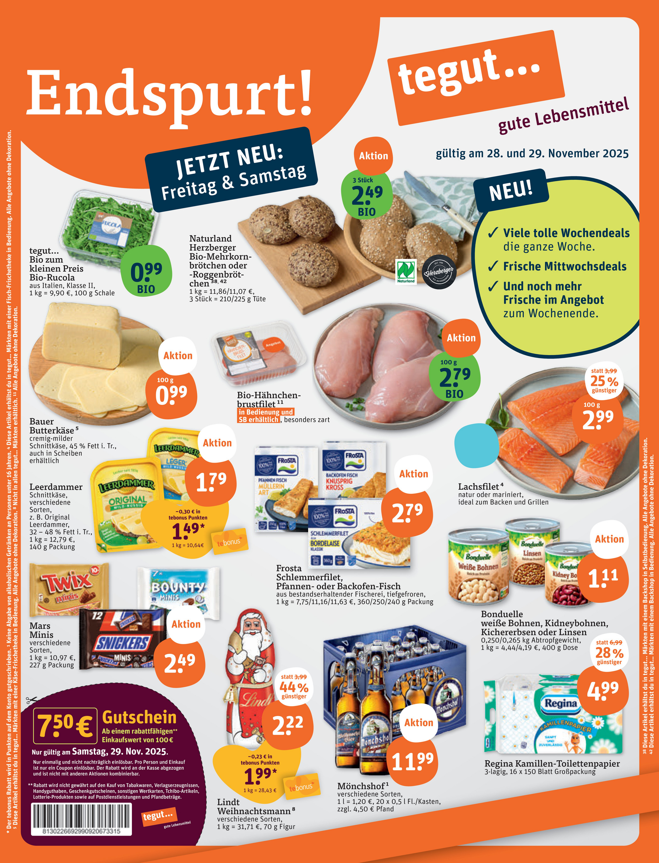 tegut - Tegut-Prospekt gültig vom 24.11. bis 29.11.