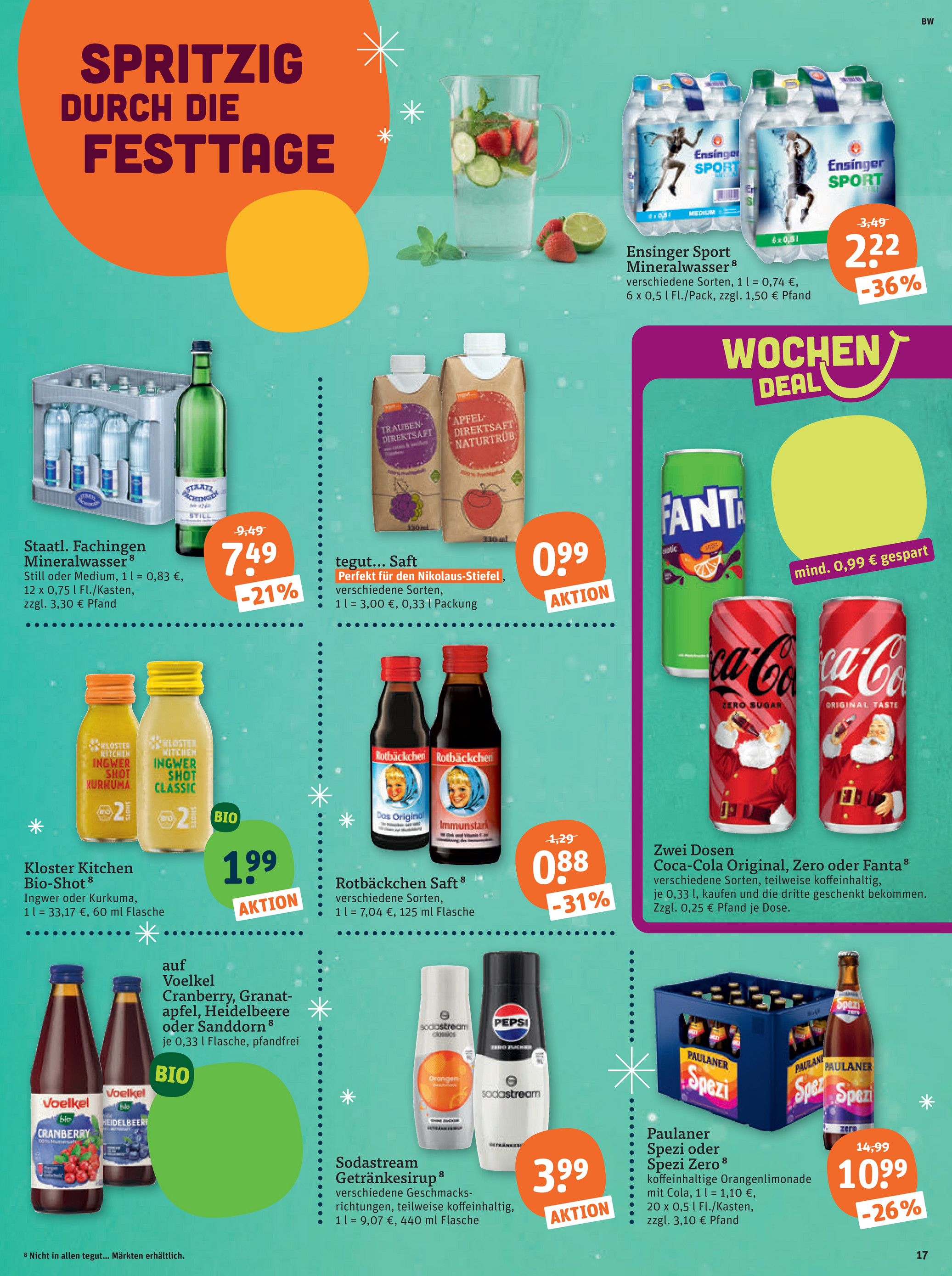 tegut - Tegut-Prospekt gültig vom 01.12. bis 06.12. - page: 19