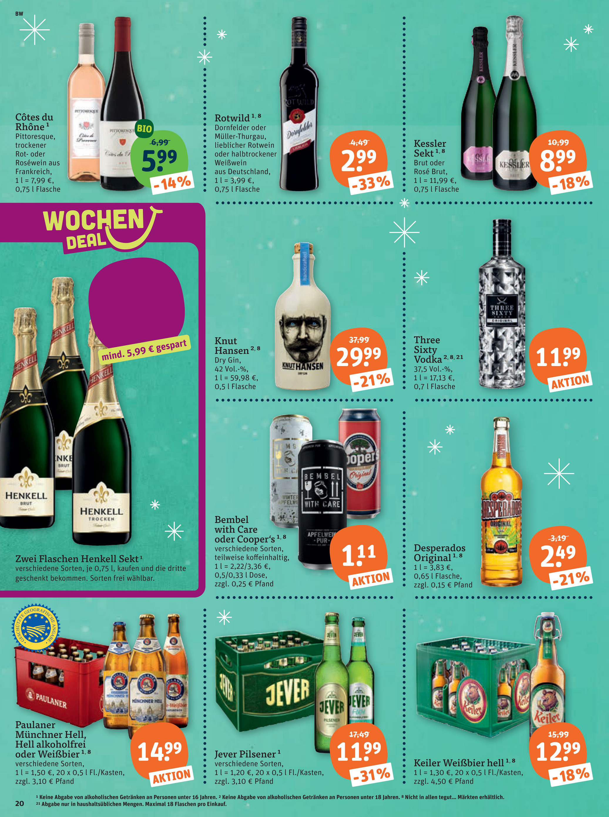 tegut - Tegut-Prospekt gültig vom 15.12. bis 20.12. - page: 22