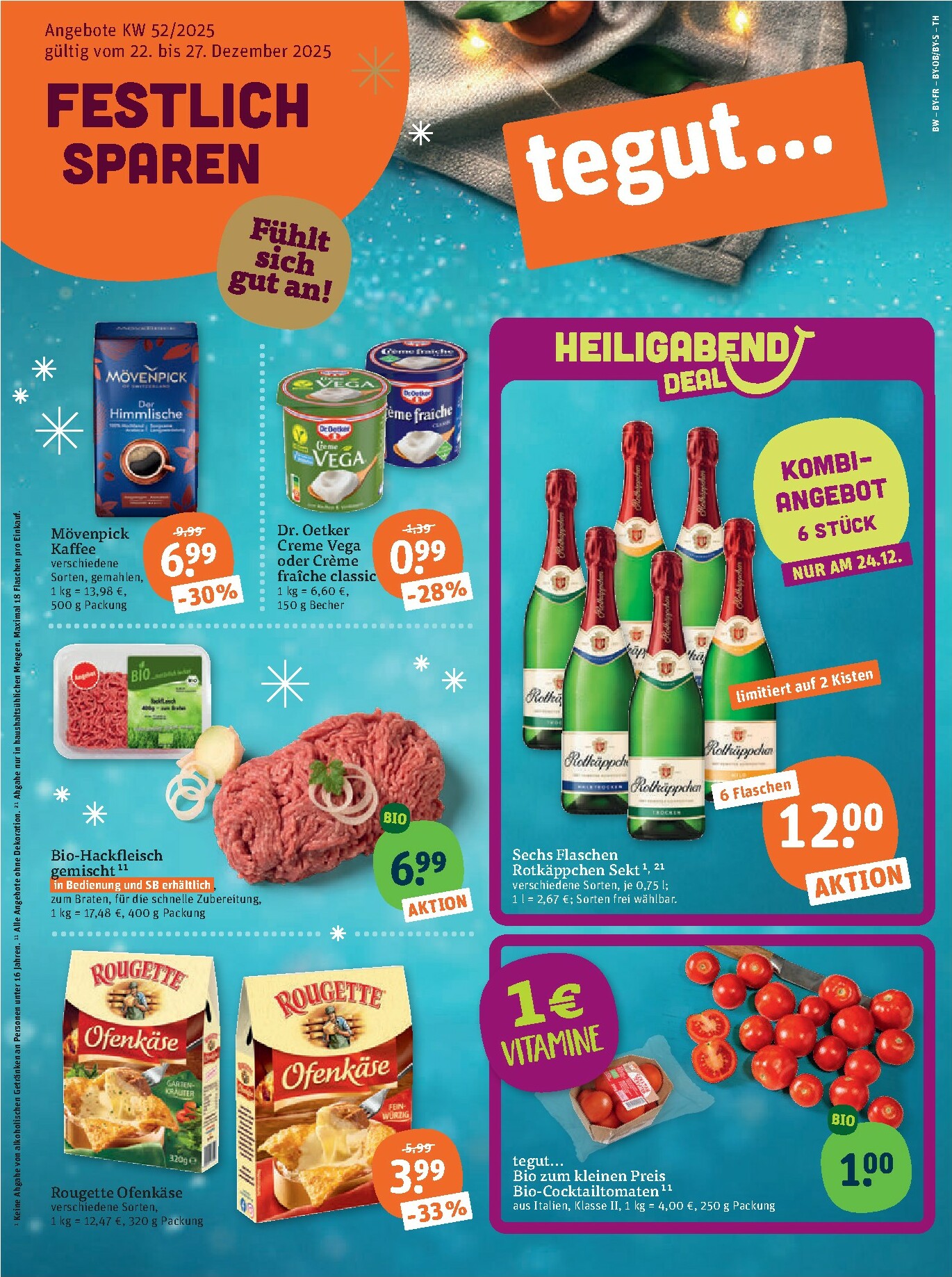 tegut - Tegut-Prospekt gültig vom 22.12. bis 27.12. - page: 3