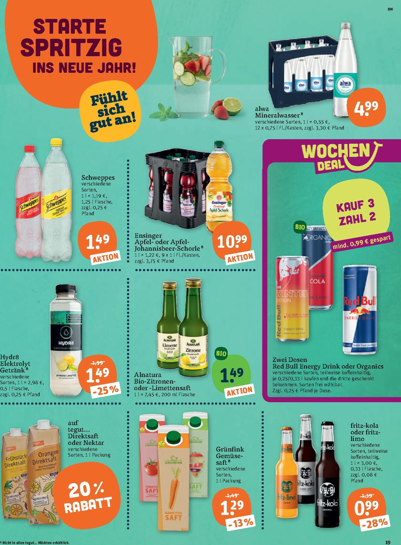 tegut - Tegut-Prospekt gültig vom 29.12. bis 03.01. - page: 21