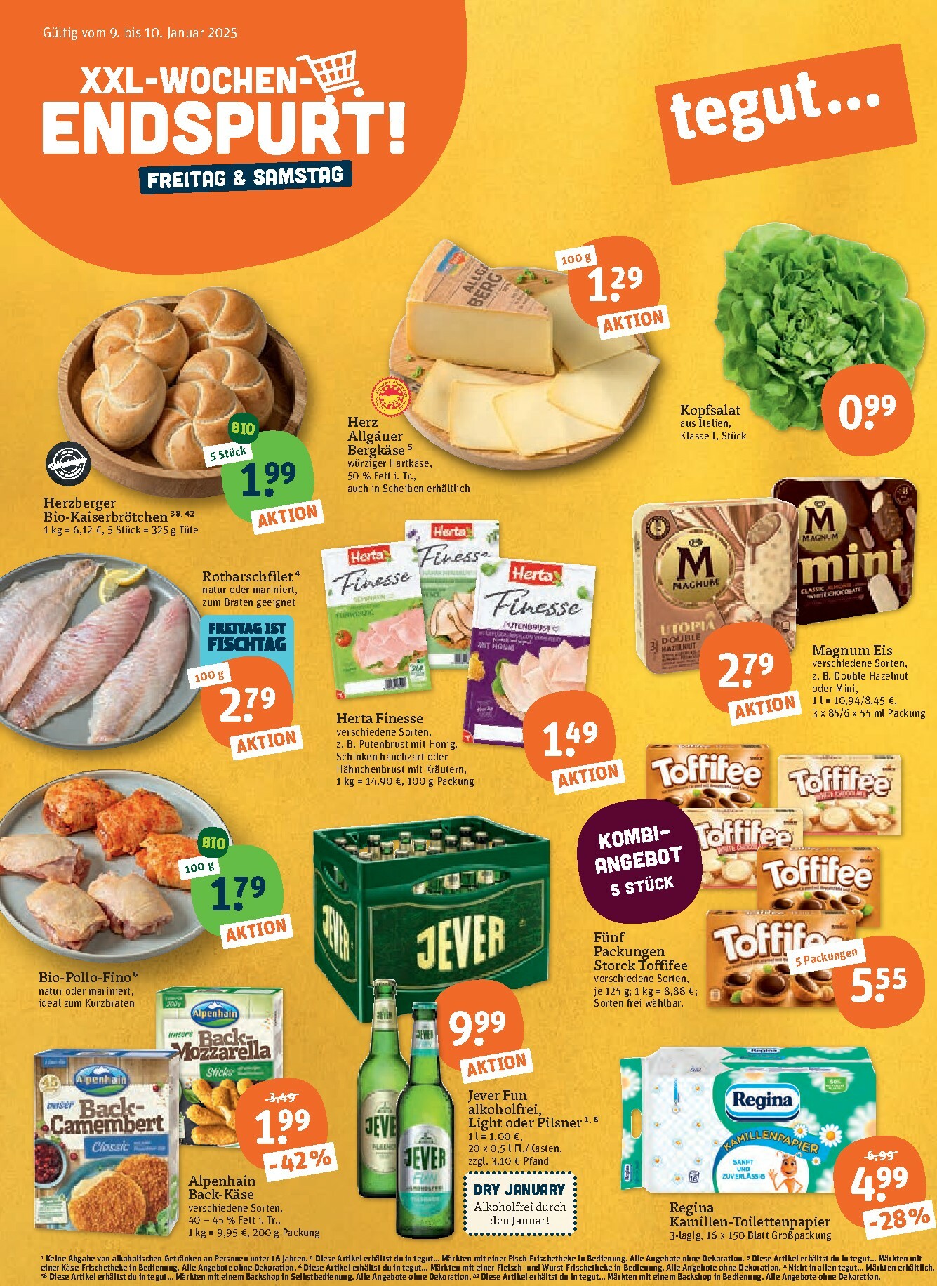 tegut - Tegut-Prospekt gültig vom 05.01. bis 10.01.