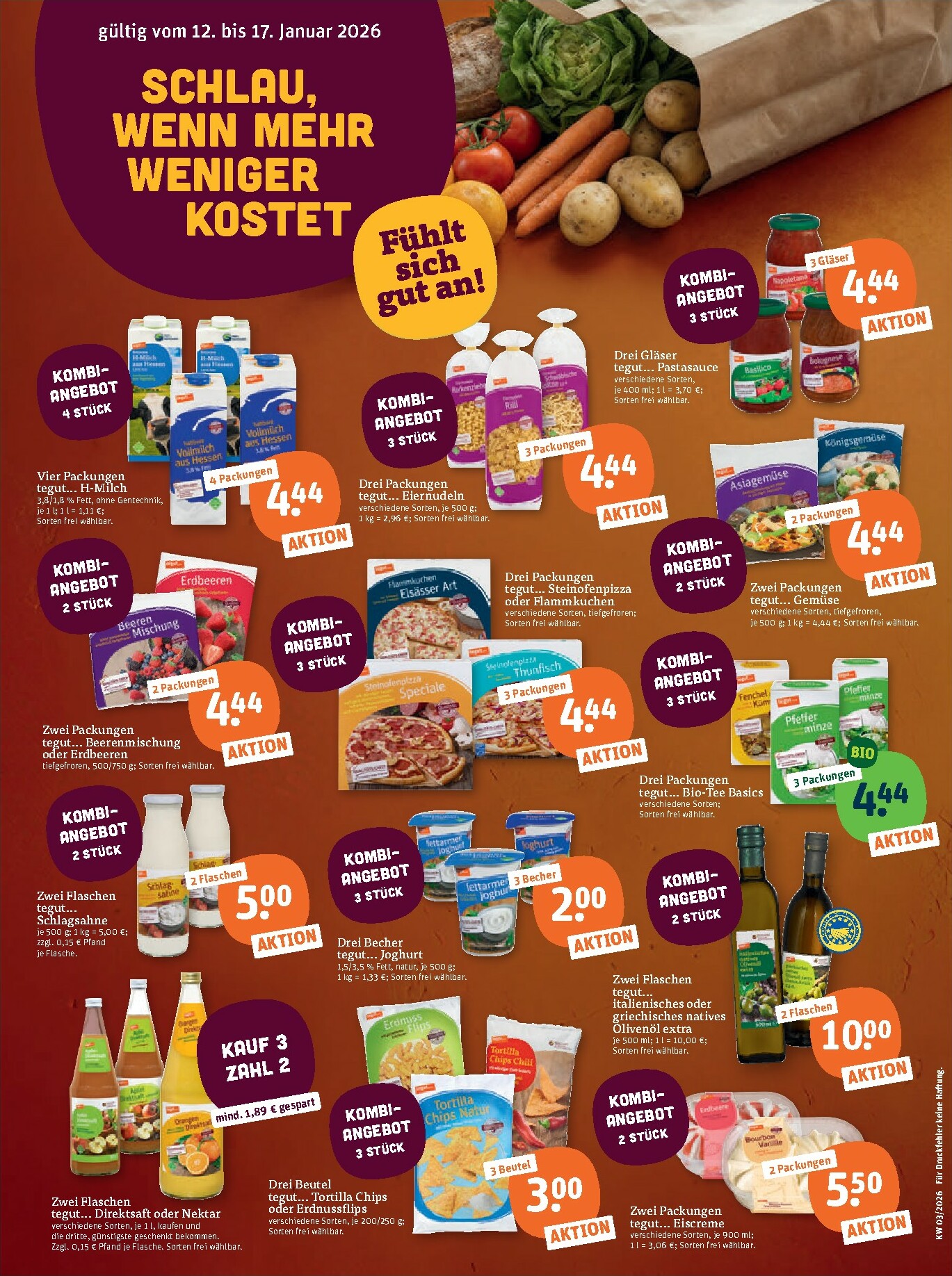 tegut - Tegut-Prospekt gültig vom 12.01. bis 17.01. - page: 2