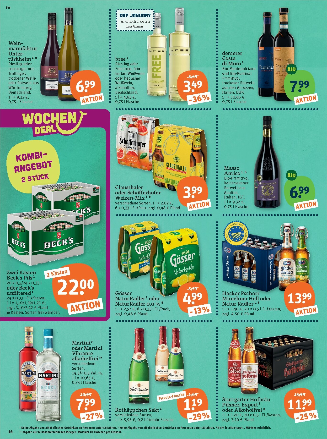 tegut - Tegut-Prospekt gültig vom 12.01. bis 17.01. - page: 18